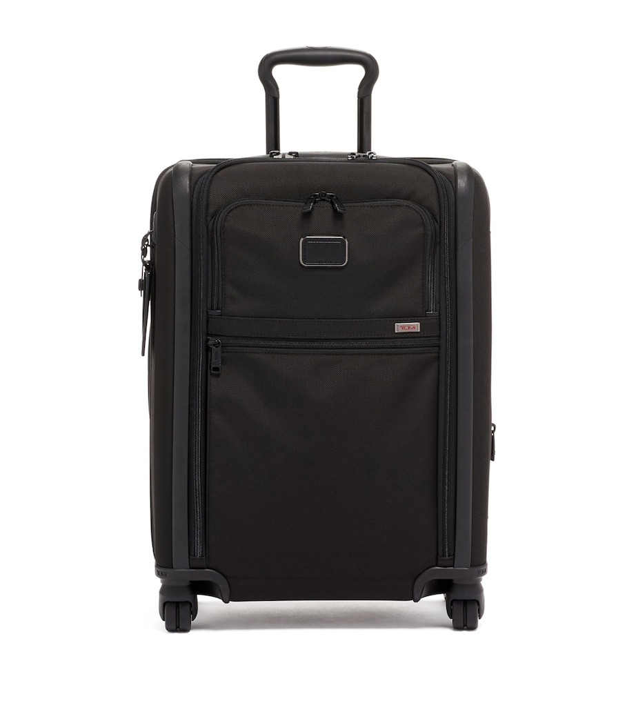Alpha 3 Continental Dual Access 4-Wheel Carry-On Case (56cm) BLACK Image 1