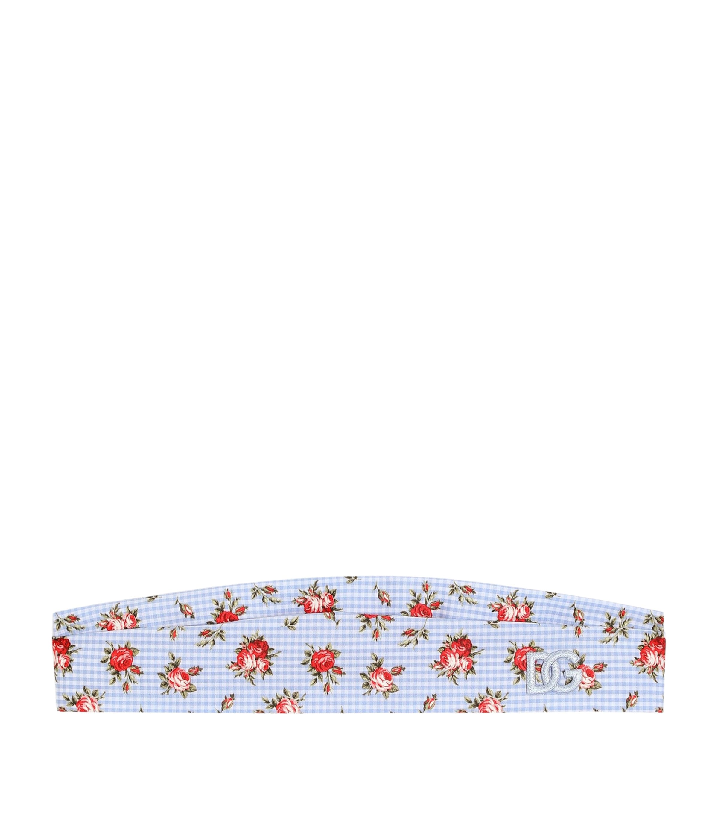 Dolce&Gabbana Kids Floral Headband Roselline F.ce Image 1