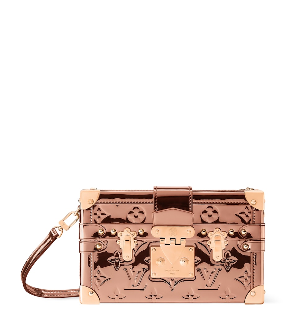 Canvas Petite Malle Shoulder Bag COPPER Image 1