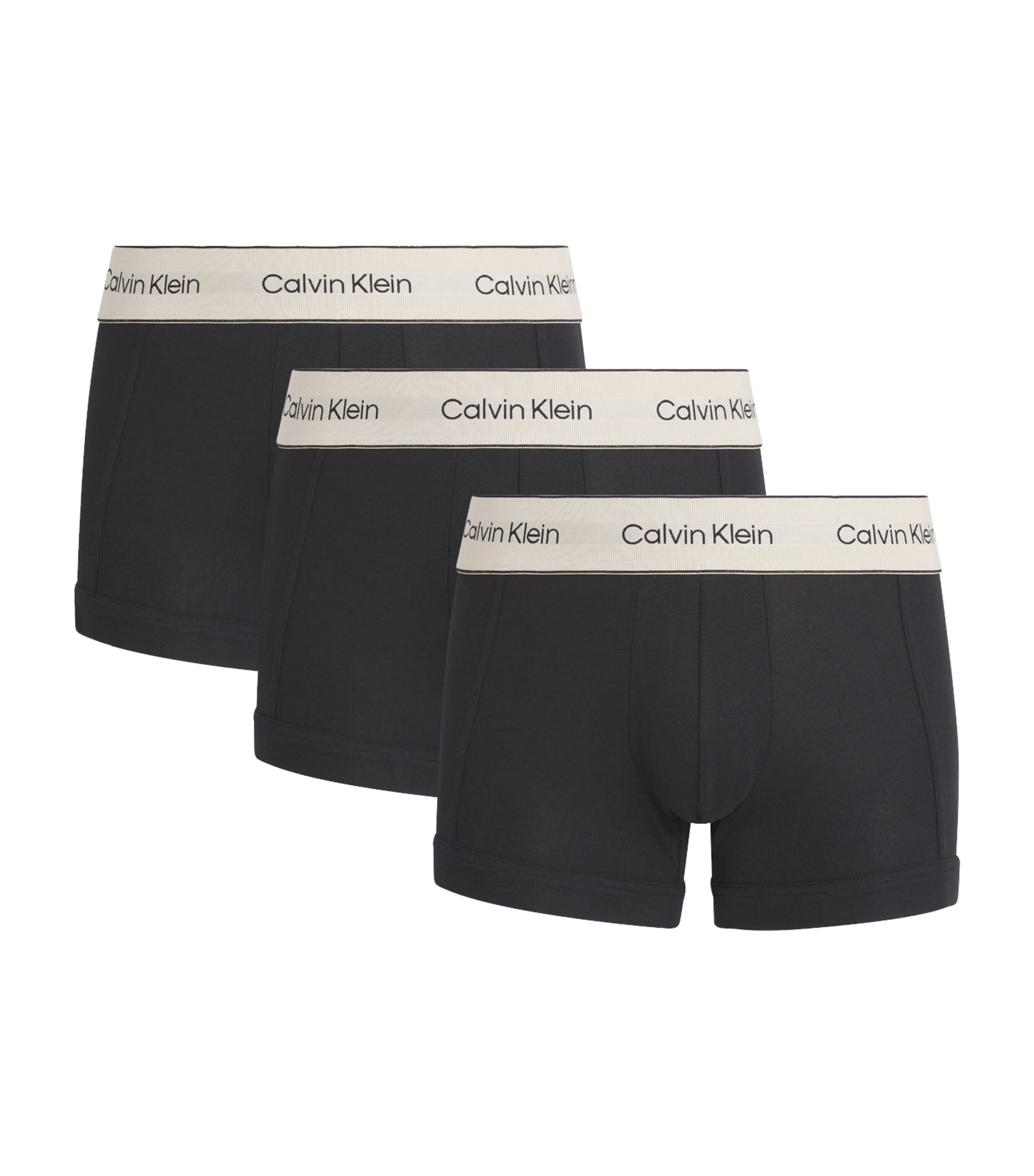 Calvin Klein Stretch-Cotton Trunks (Pack of 3) | Men Clothing | Socks & Underwear | Boxers & Briefs | Designers | Calvin Klein