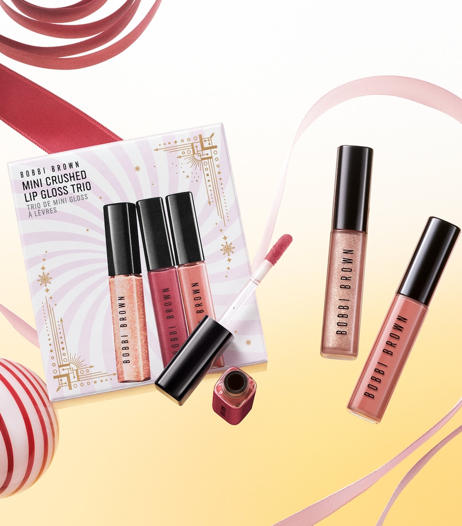 Mini Crushed Lip Gloss Trio Gift Set NO COLOUR Image 5