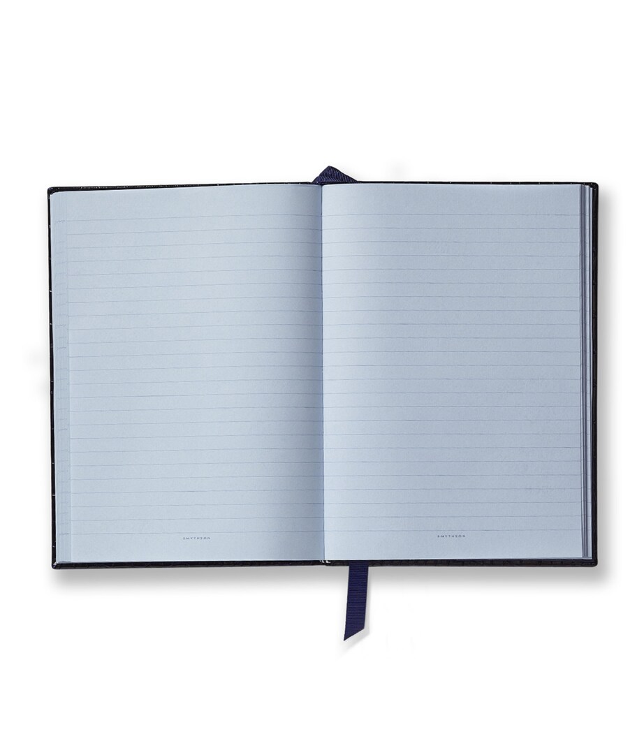 Leather Mara Soho A5 Notebook BLUE Image 3