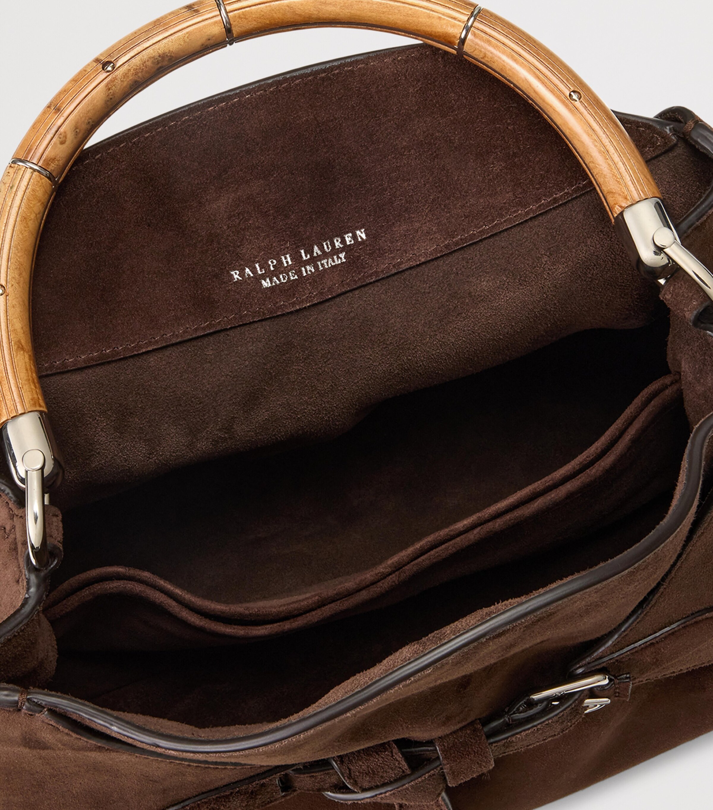 Calfskin The Ralph Top-Handle Bag MOCHA Image 4