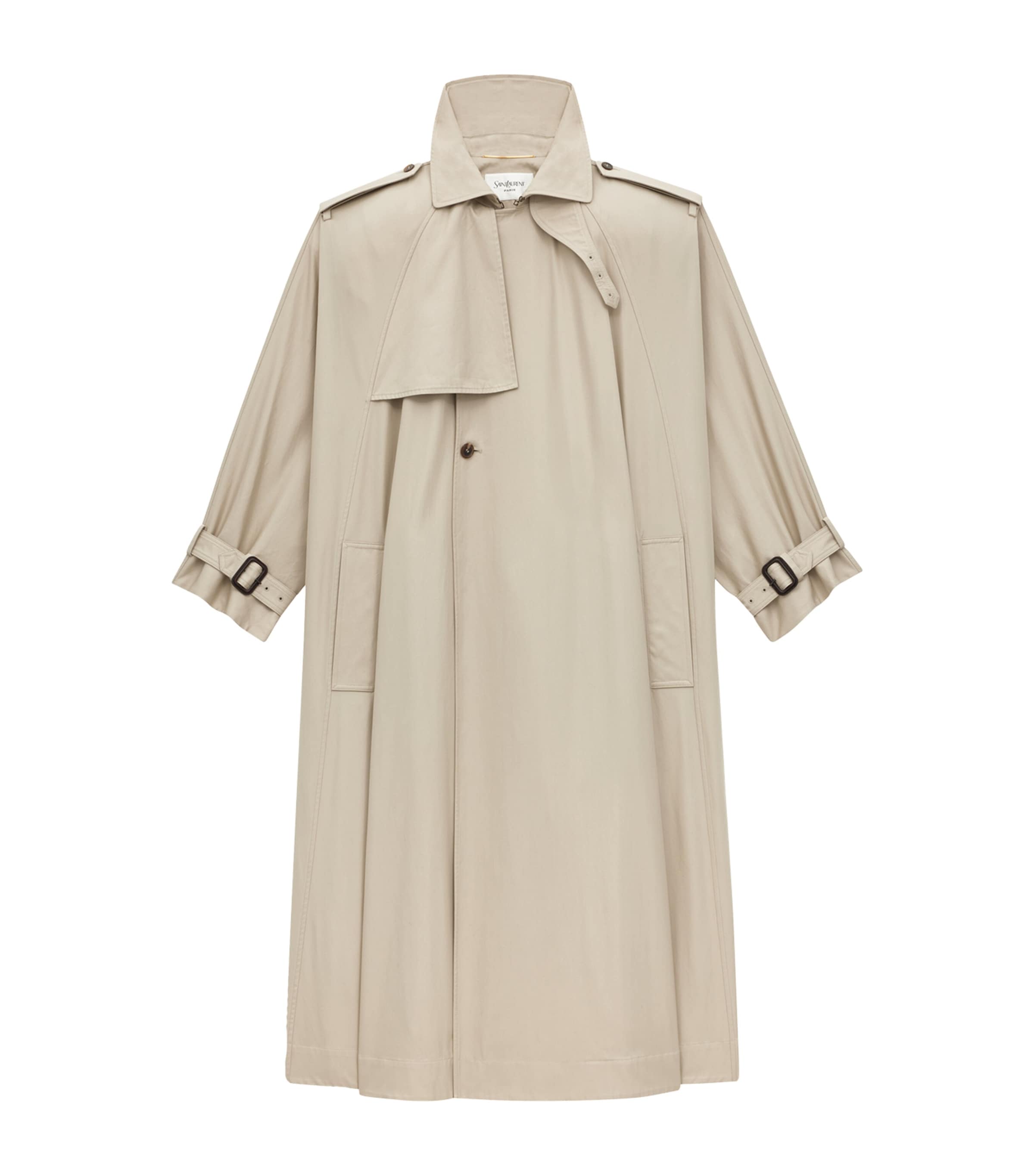 Cotton Cape Trench Coat 9610 Image 3