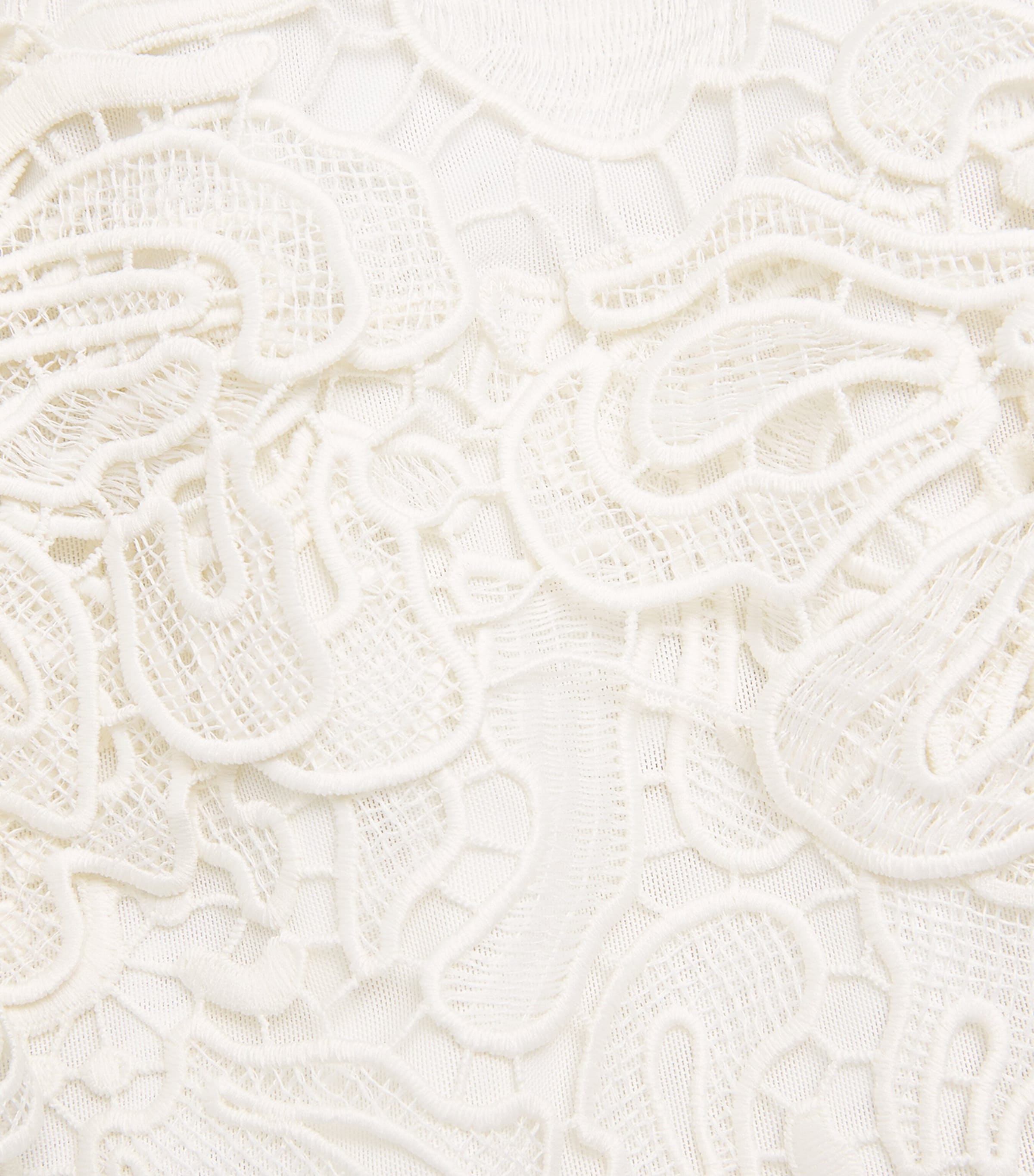 Simkhai Womens Lace Novelle Mini Dress White Image 6