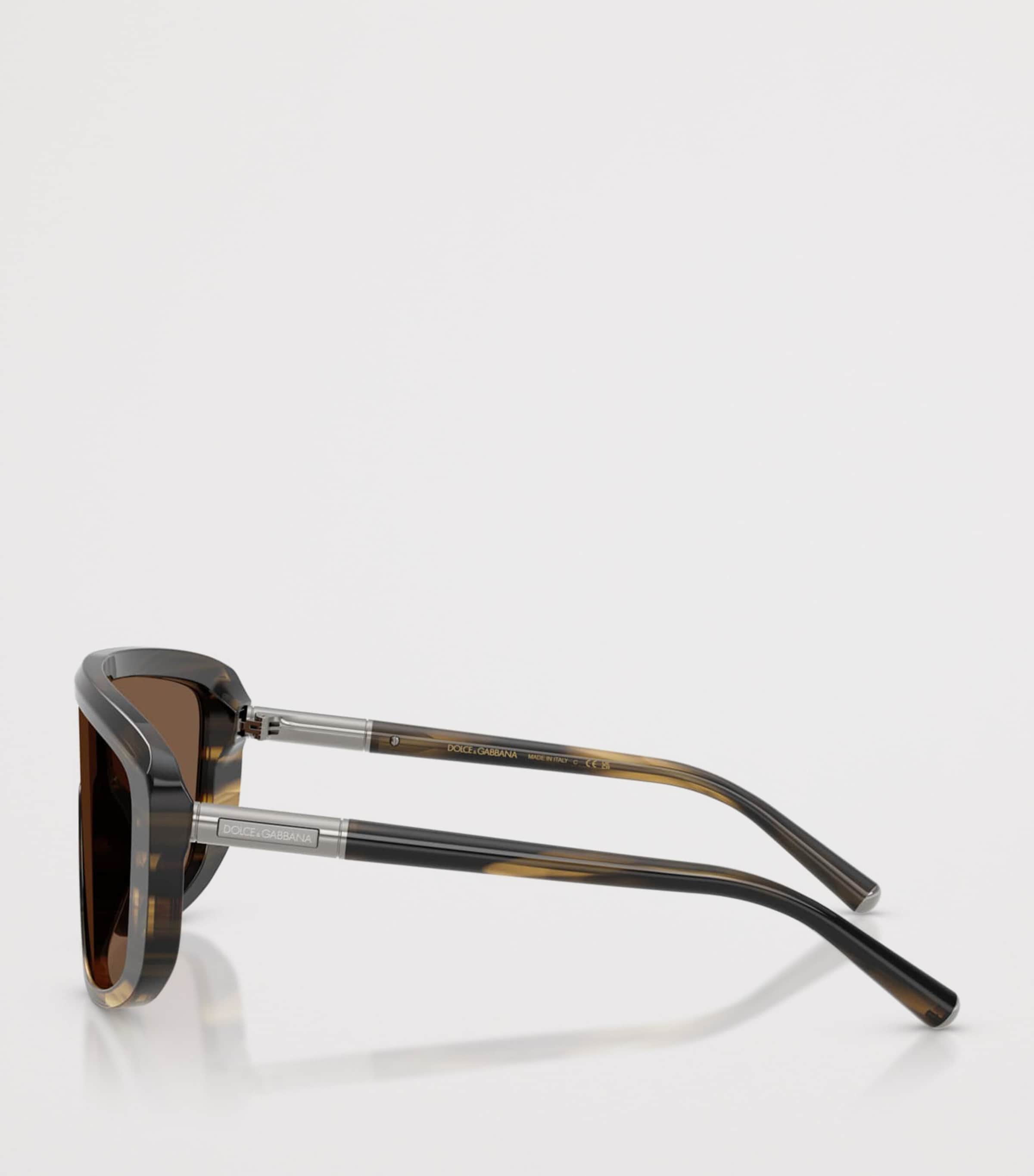 Acetate DG4520 Marlene Rectangle Sunglasses 306373 Image 3