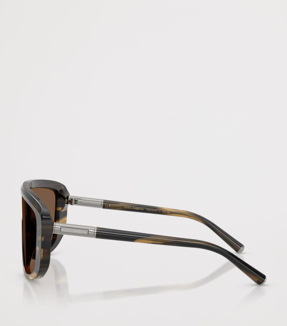 Acetate DG4520 Marlene Rectangle Sunglasses 306373 Image 3