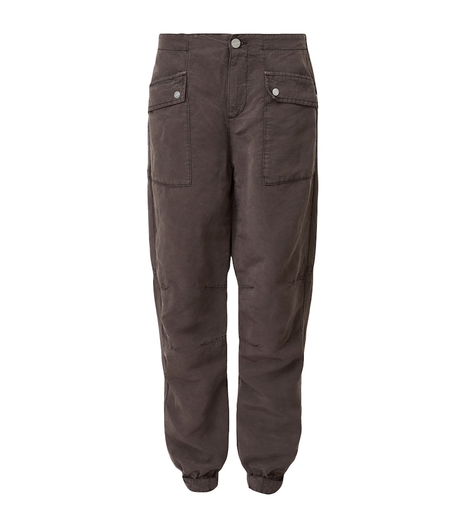 Val Cargo Trousers DARK BROWN Image 1