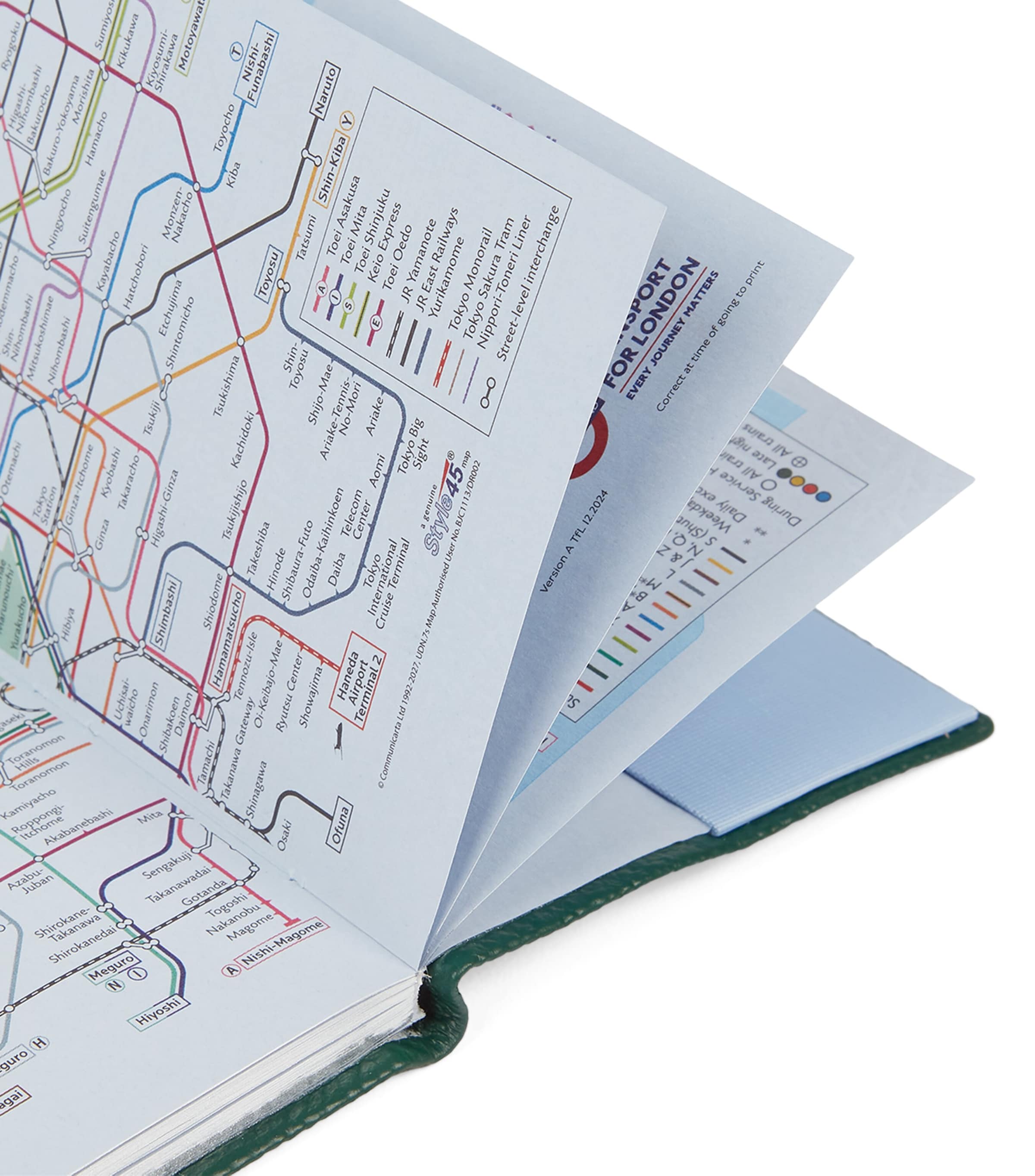 Panama Leather Weekly Diary 2026 FOREST GREEN Image 7