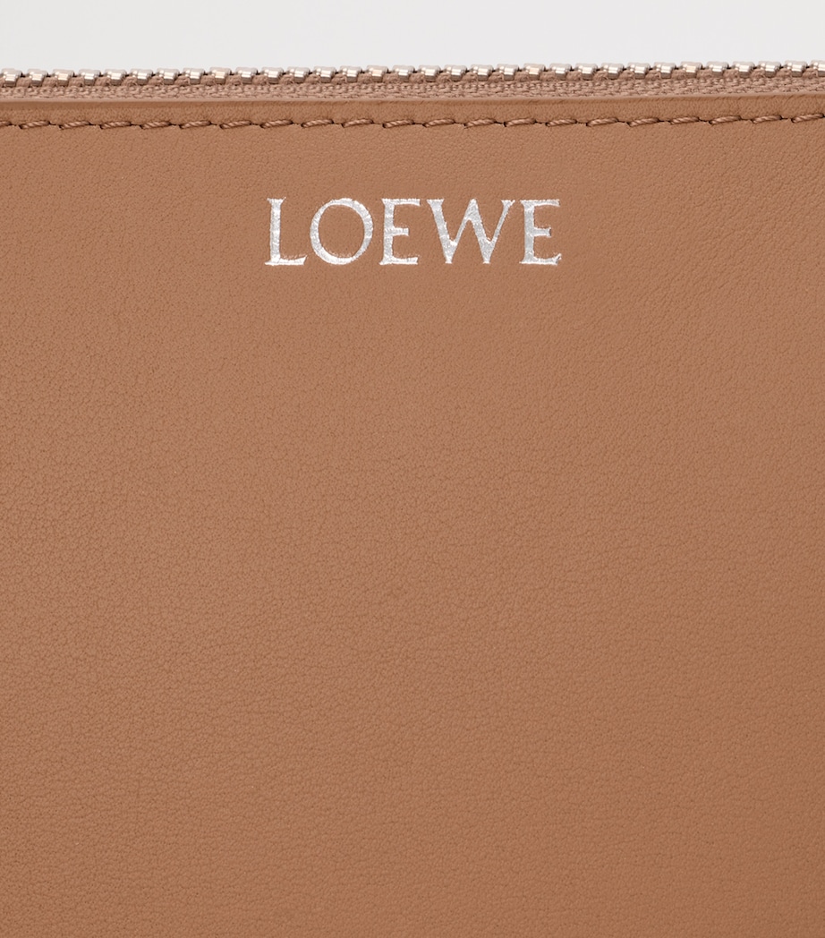 Leather Joya Pouch MOCHA Image 8