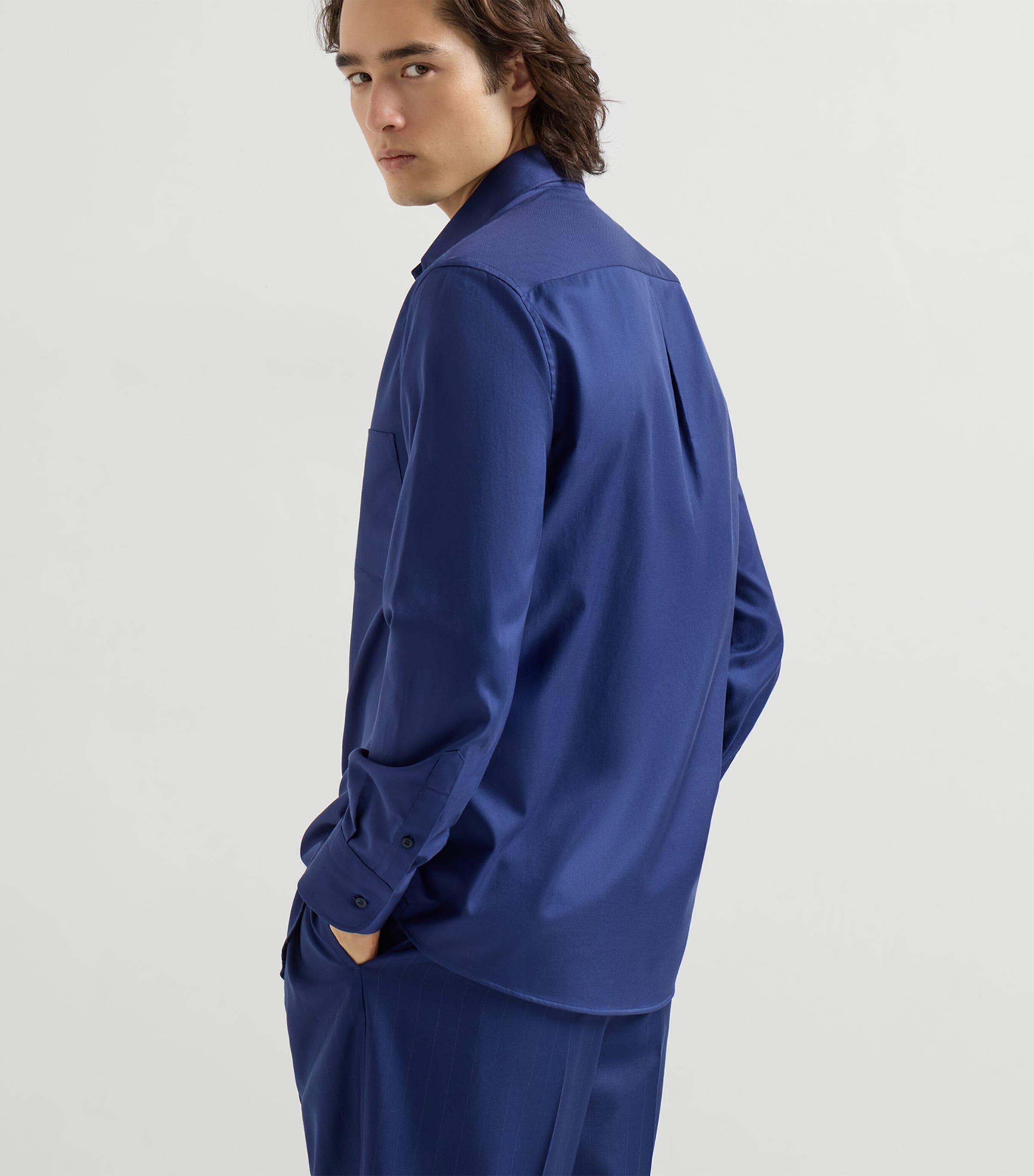 Cotton Twill Shirt C1470 Image 3