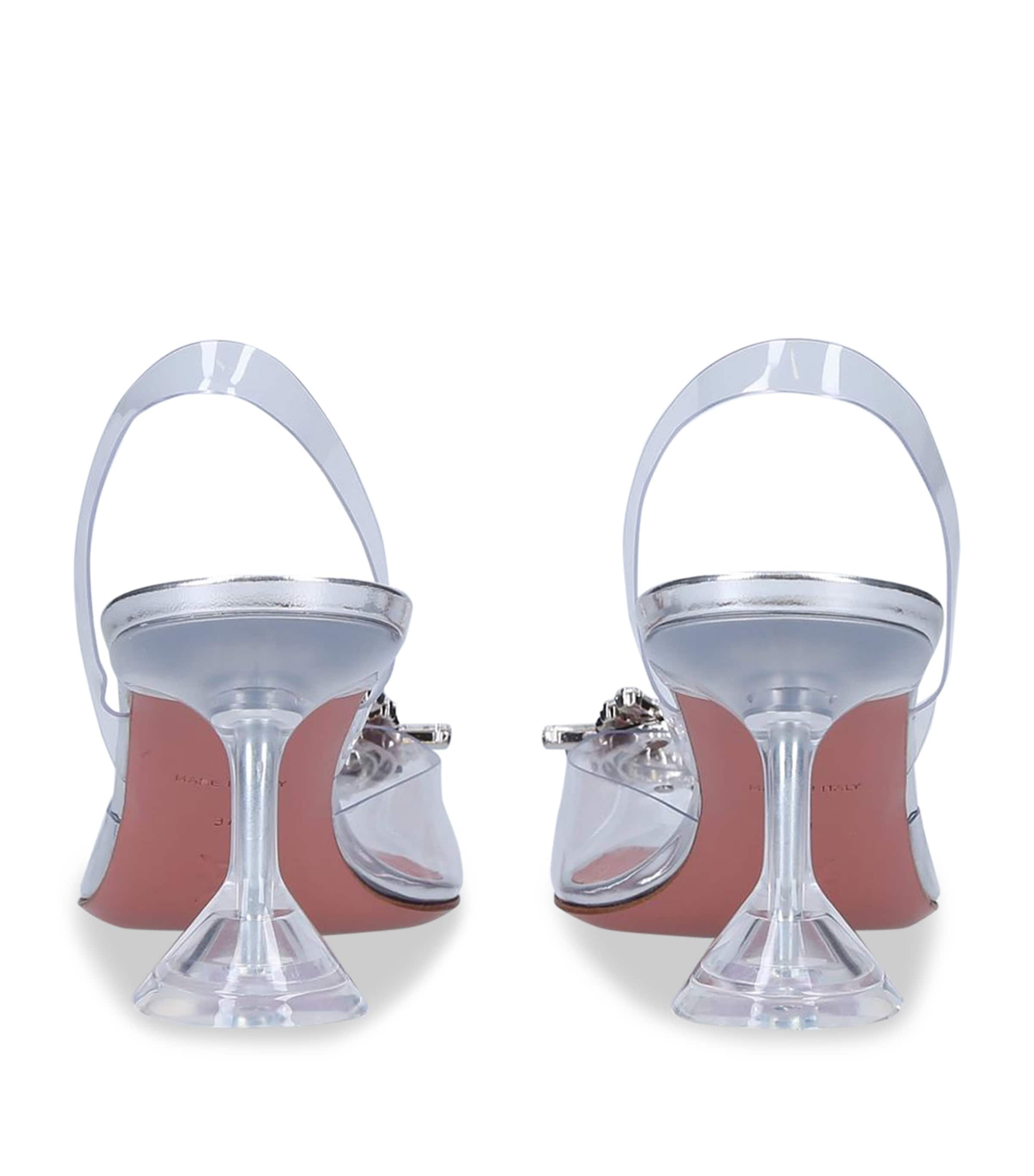 Glass Begum Slingback Pumps 70 OTHER Image 5