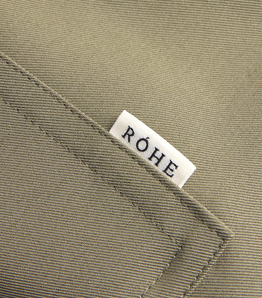 Cotton Utility Shorts 343 SAGE Image 5