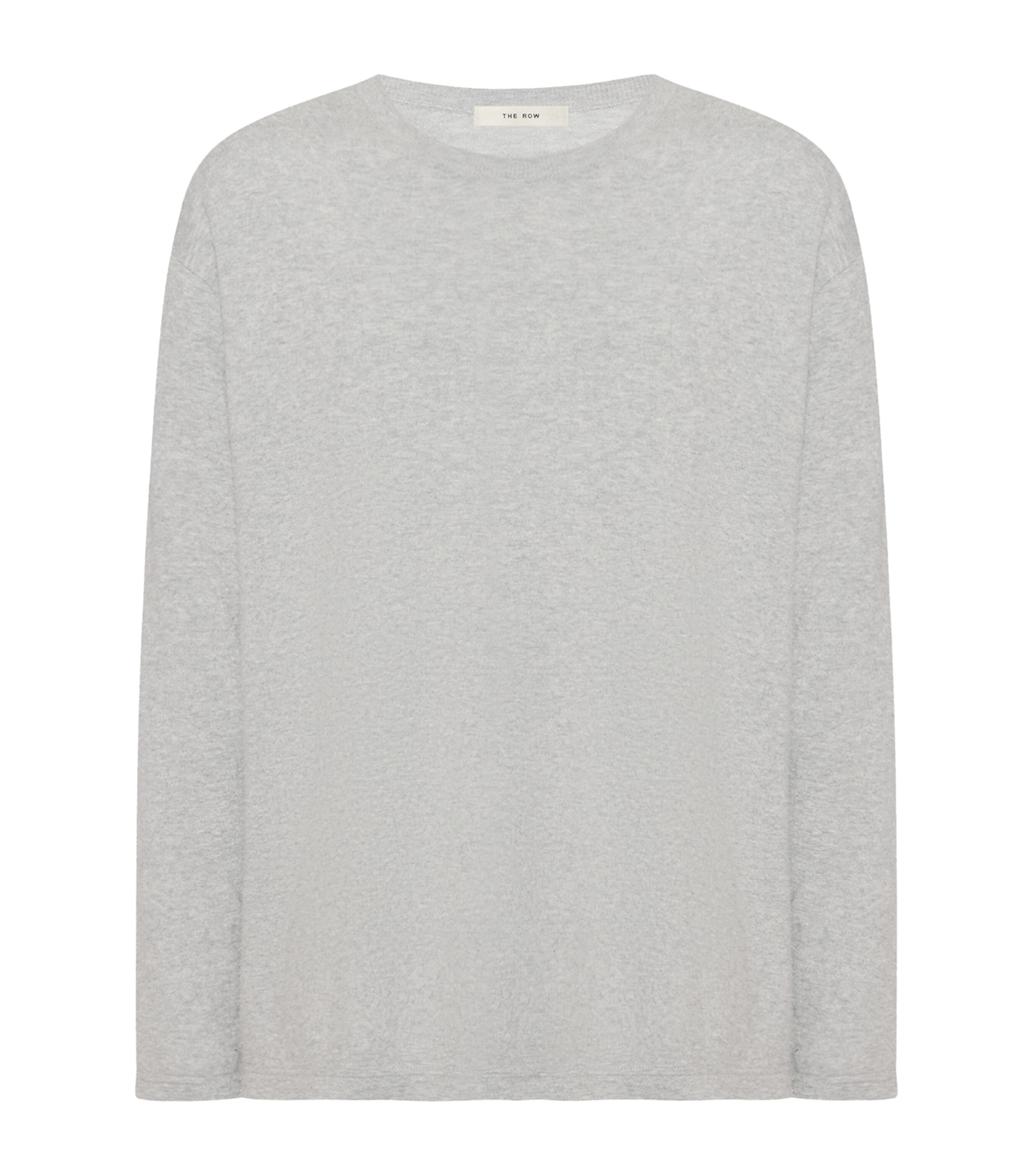 The Row Grey Kamiro Brushed Cotton T-Shirt | Harrods UK