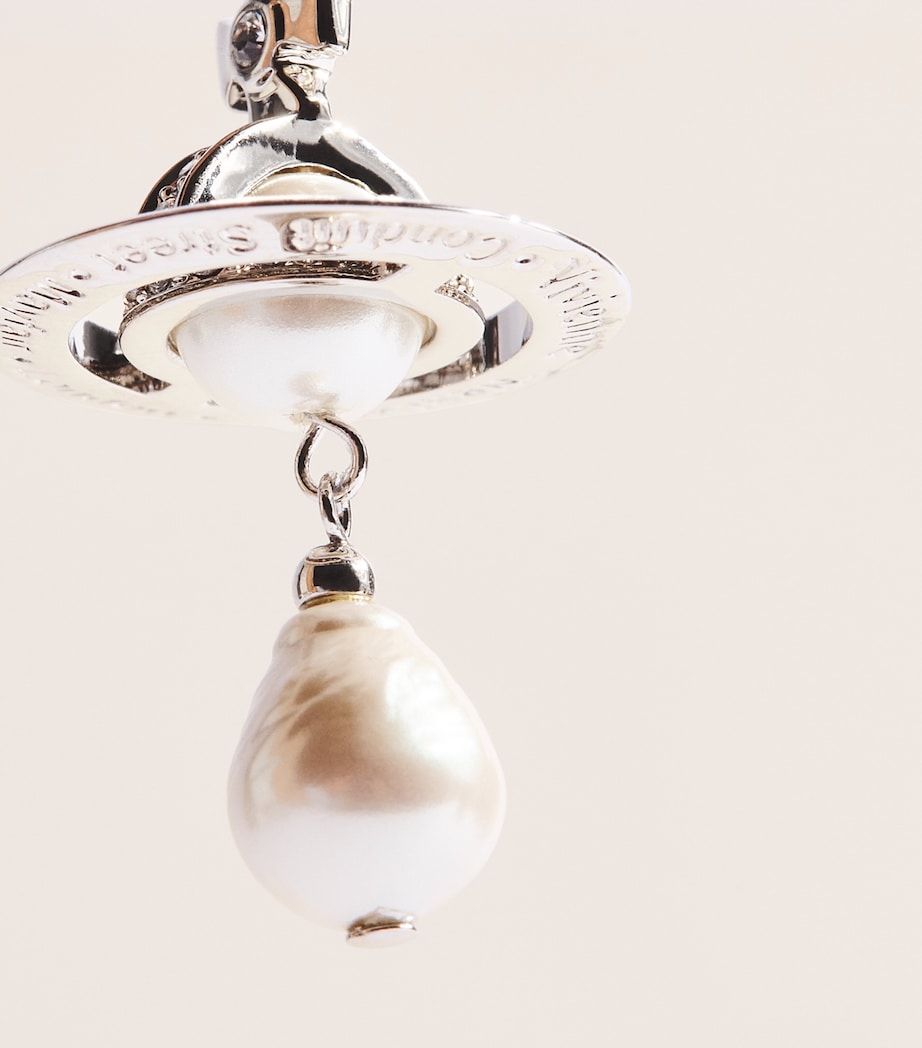 Vivienne Westwood Aleksa Pendant Necklace Pl/cr Rs Prl/cr Image 4