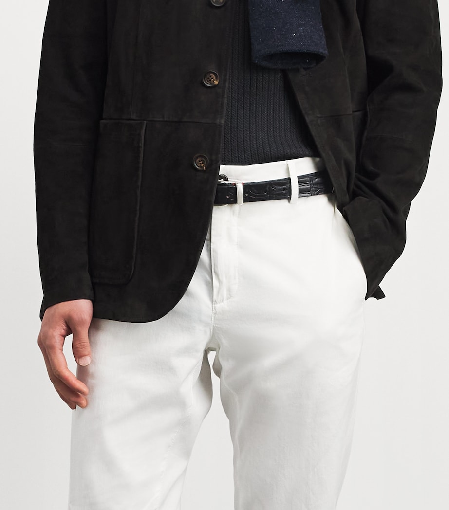 Eleventy Leather Belt Nero Image 2