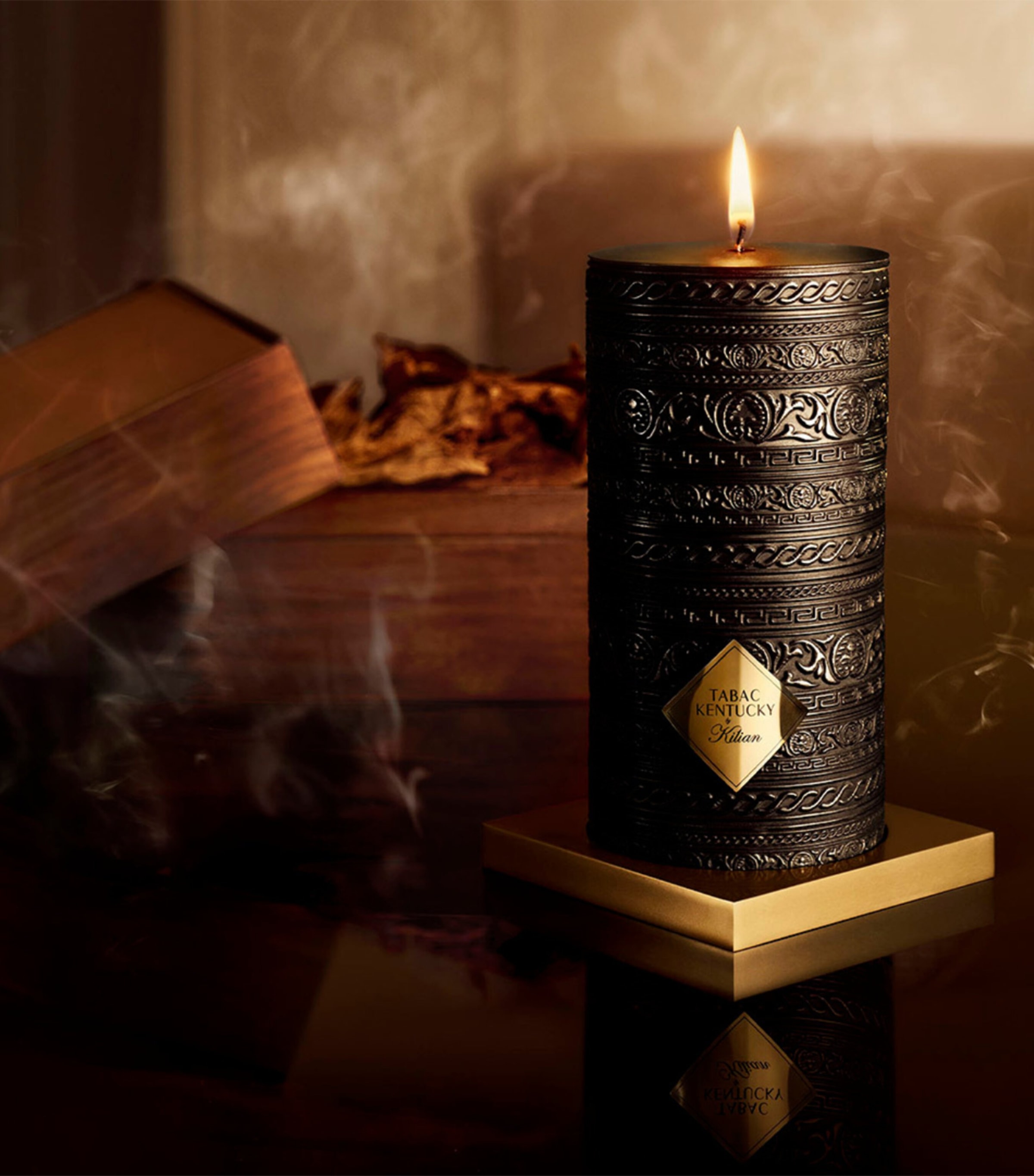 Large Pillar Candle Stand (9cm) NO COLOUR Image 4