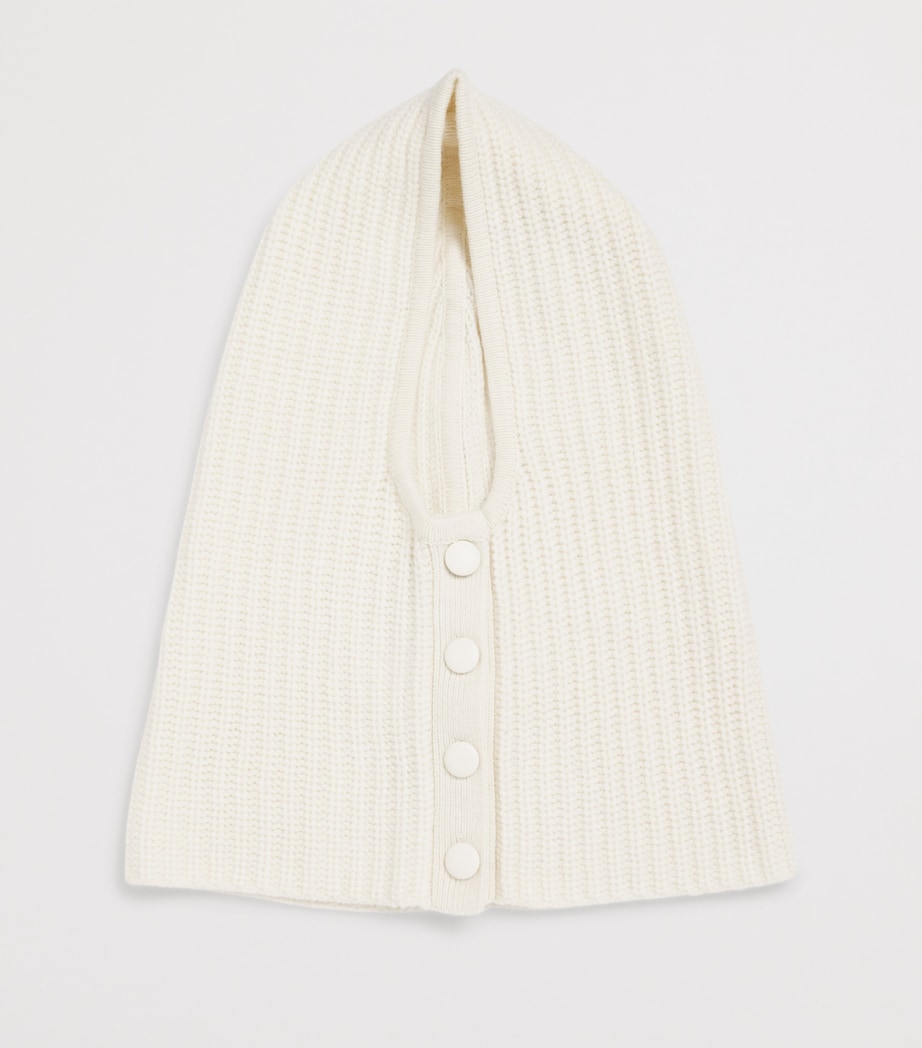 Wool-Blend Balaclava ECRU Image 2