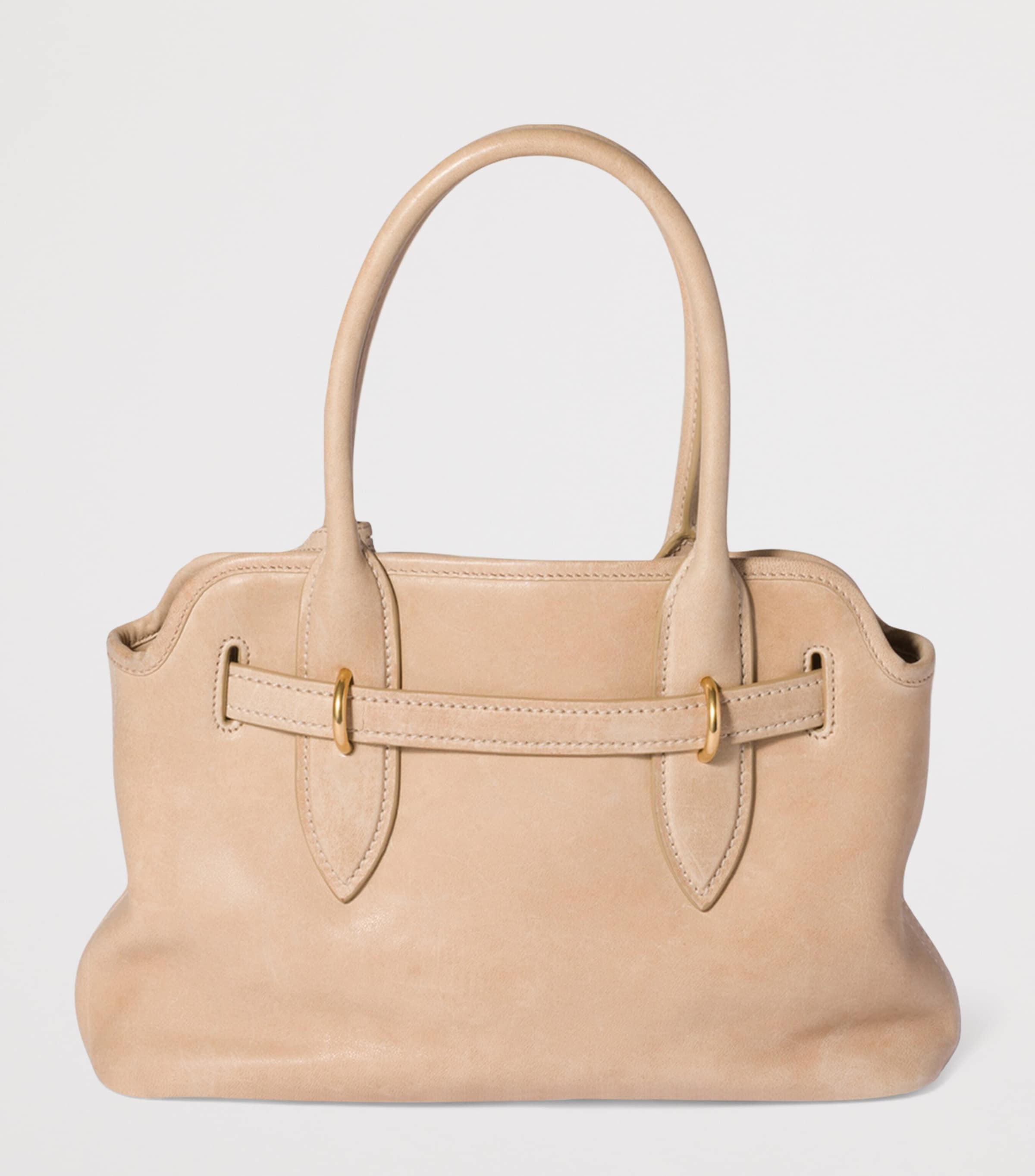 Nappa Leather Aventure Top-Handle Bag F0065 Image 4