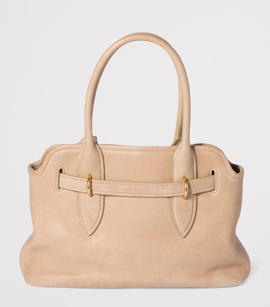 Nappa Leather Aventure Top-Handle Bag F0065 Image 4
