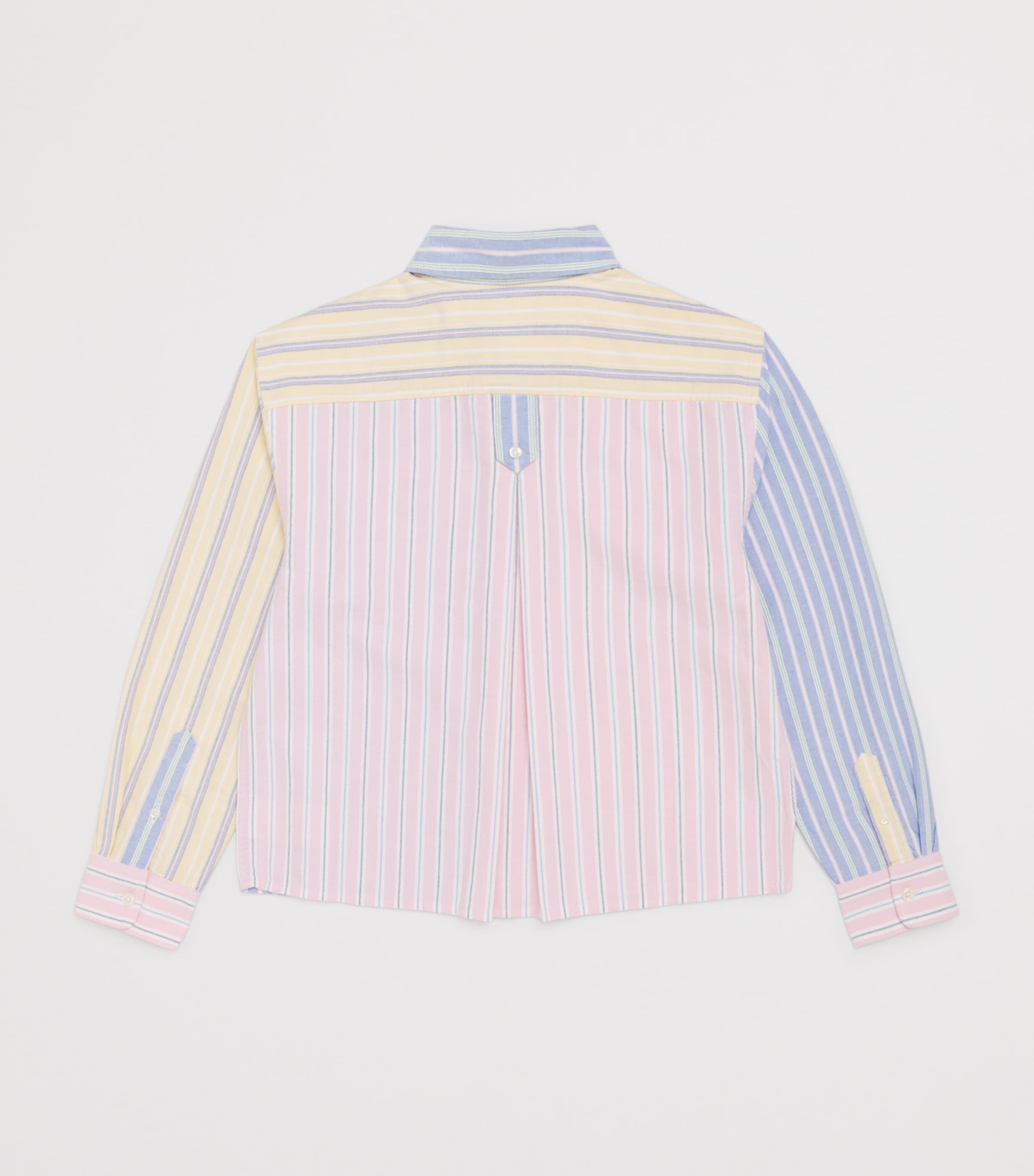 Cotton Stripe Oxford Shirt (7-16 Years) STRIPE Image 2