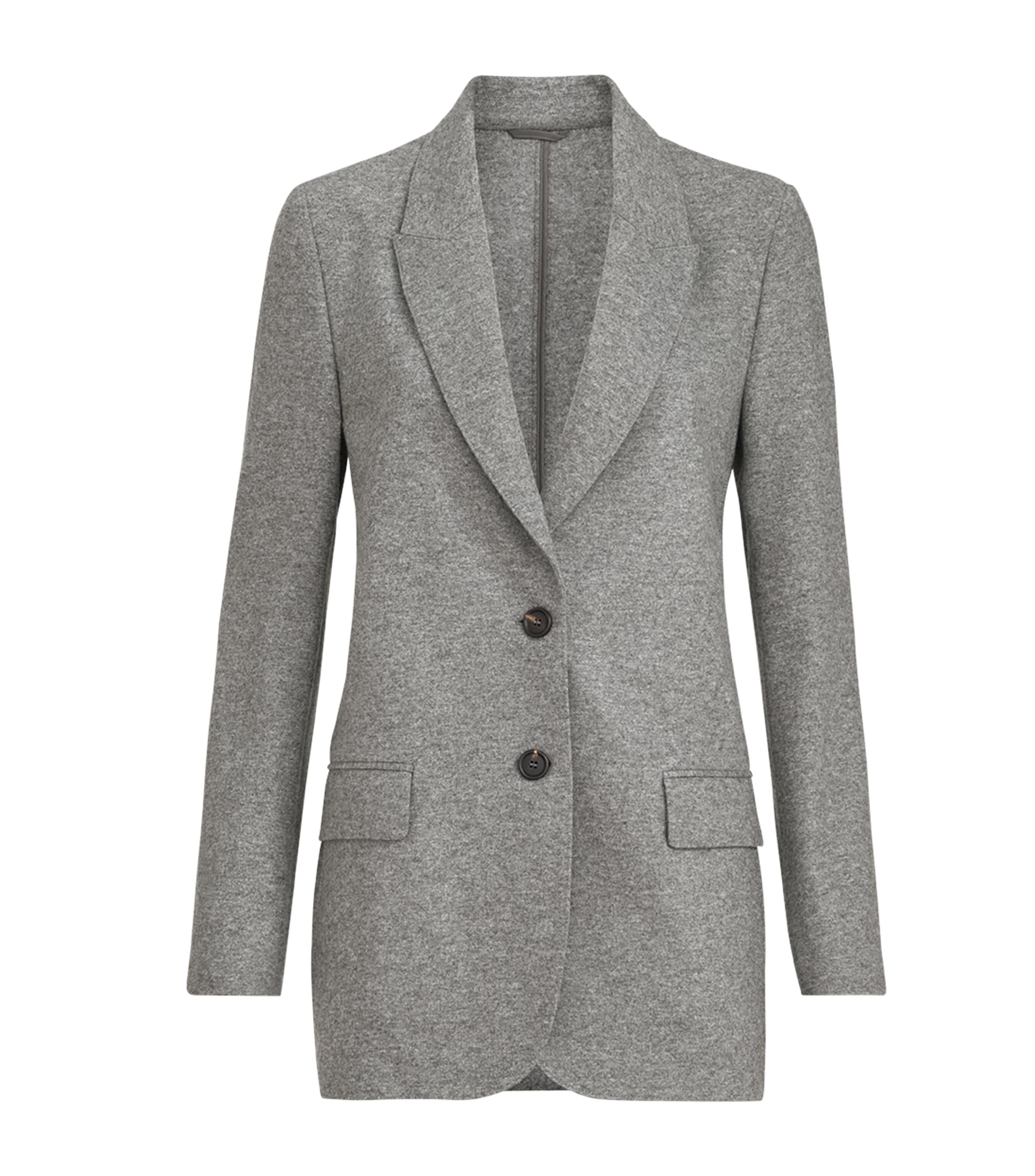 Brunello Cucinelli Womens Cashmere Jersey Blazer Image 1
