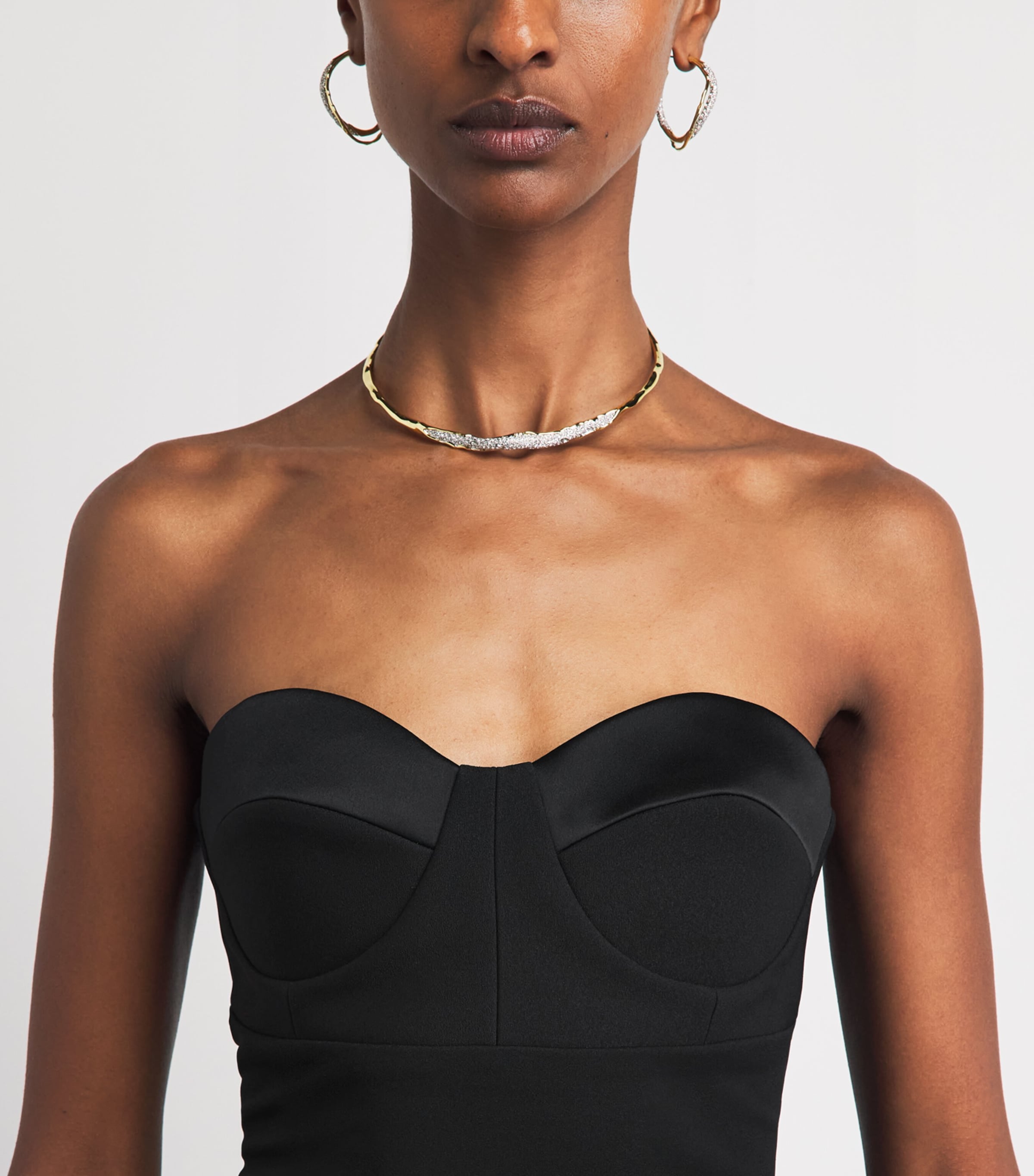Solace London Womens Crepe Keaton Maxi Dress Black Image 3