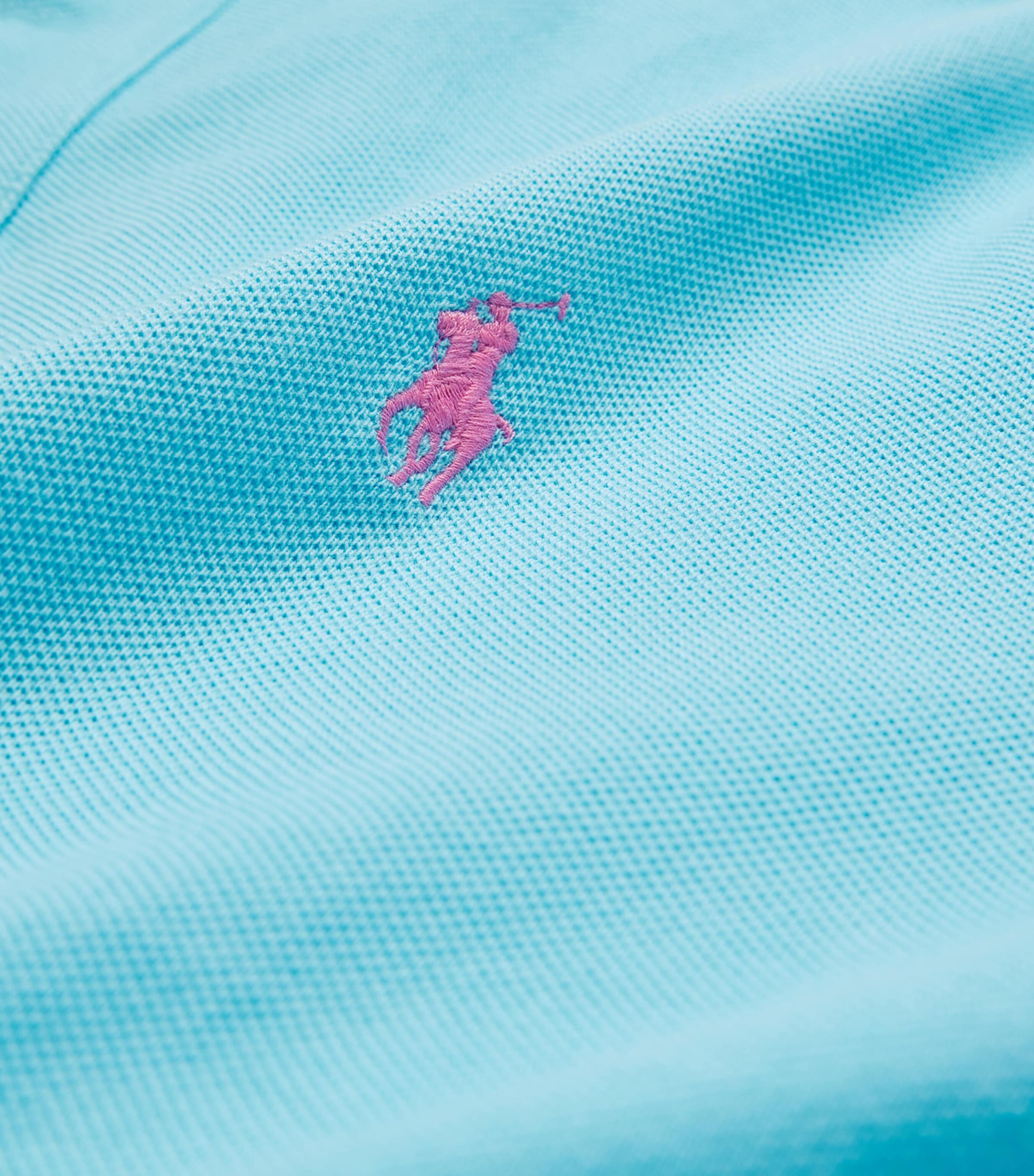 Polo Pony Polo Shirt  TURQUOISE NOVA Image 5