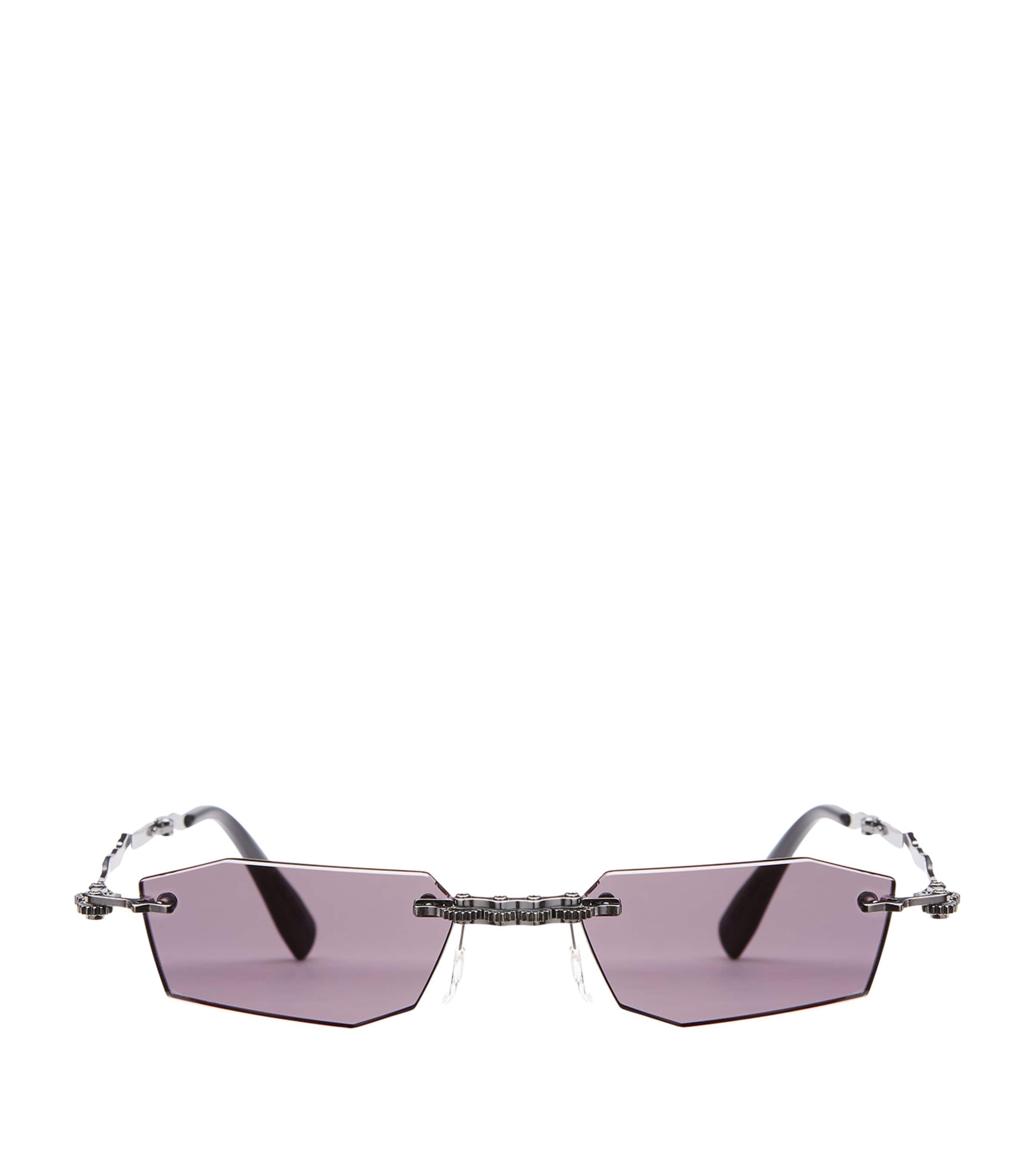 Kuboraum Metal Mask H40 Sunglasses Grey Silver Image 1