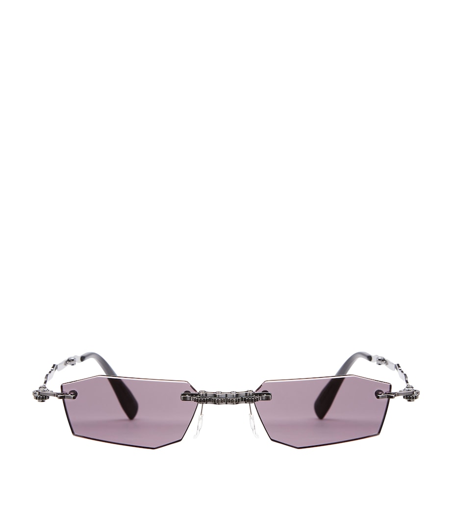 Kuboraum Metal Mask H40 Sunglasses Grey Silver Image 1