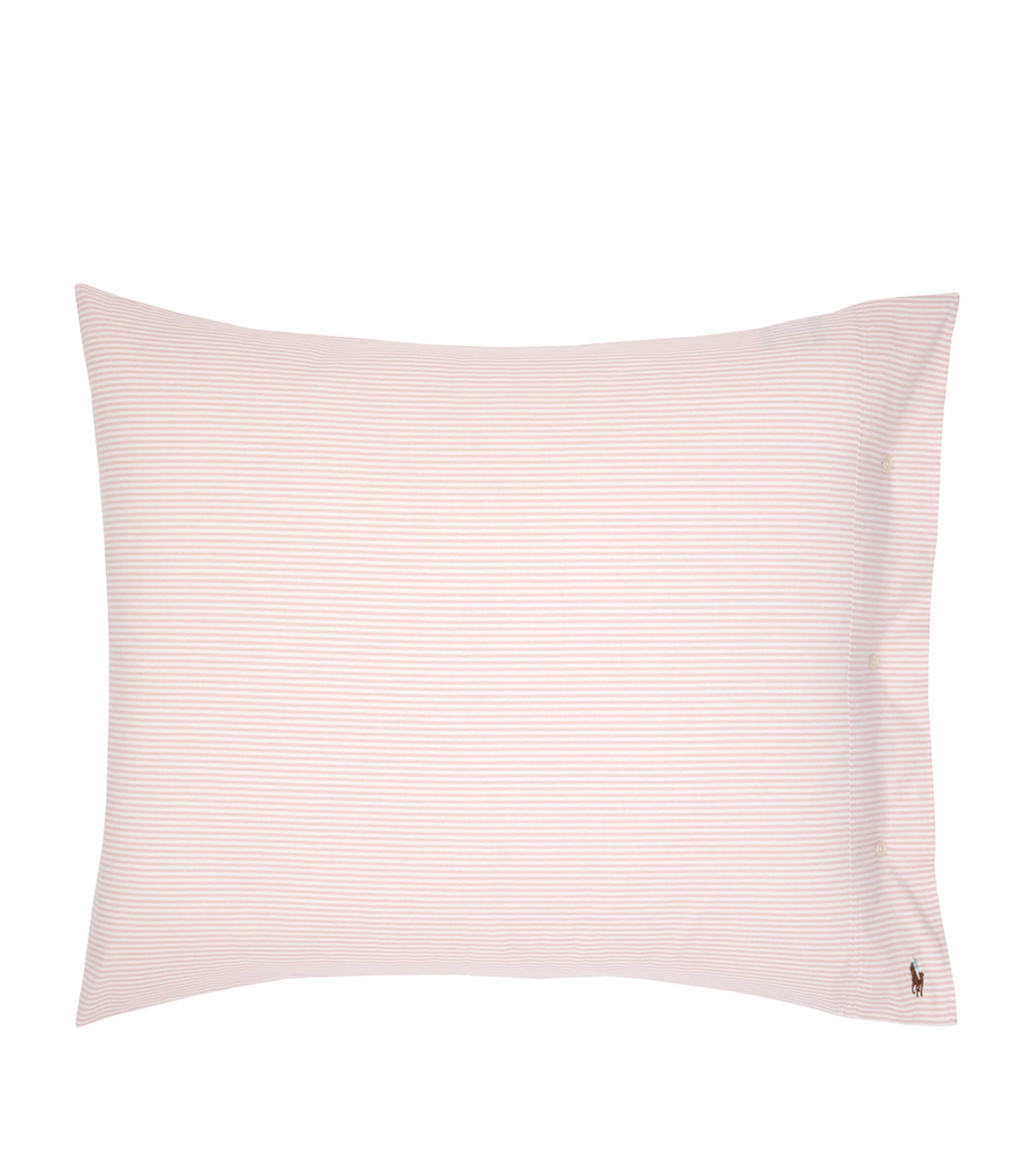 Ralph Lauren Home Oxford Square Pillowcase Pair (65cm x 65cm) Rosette Image 2