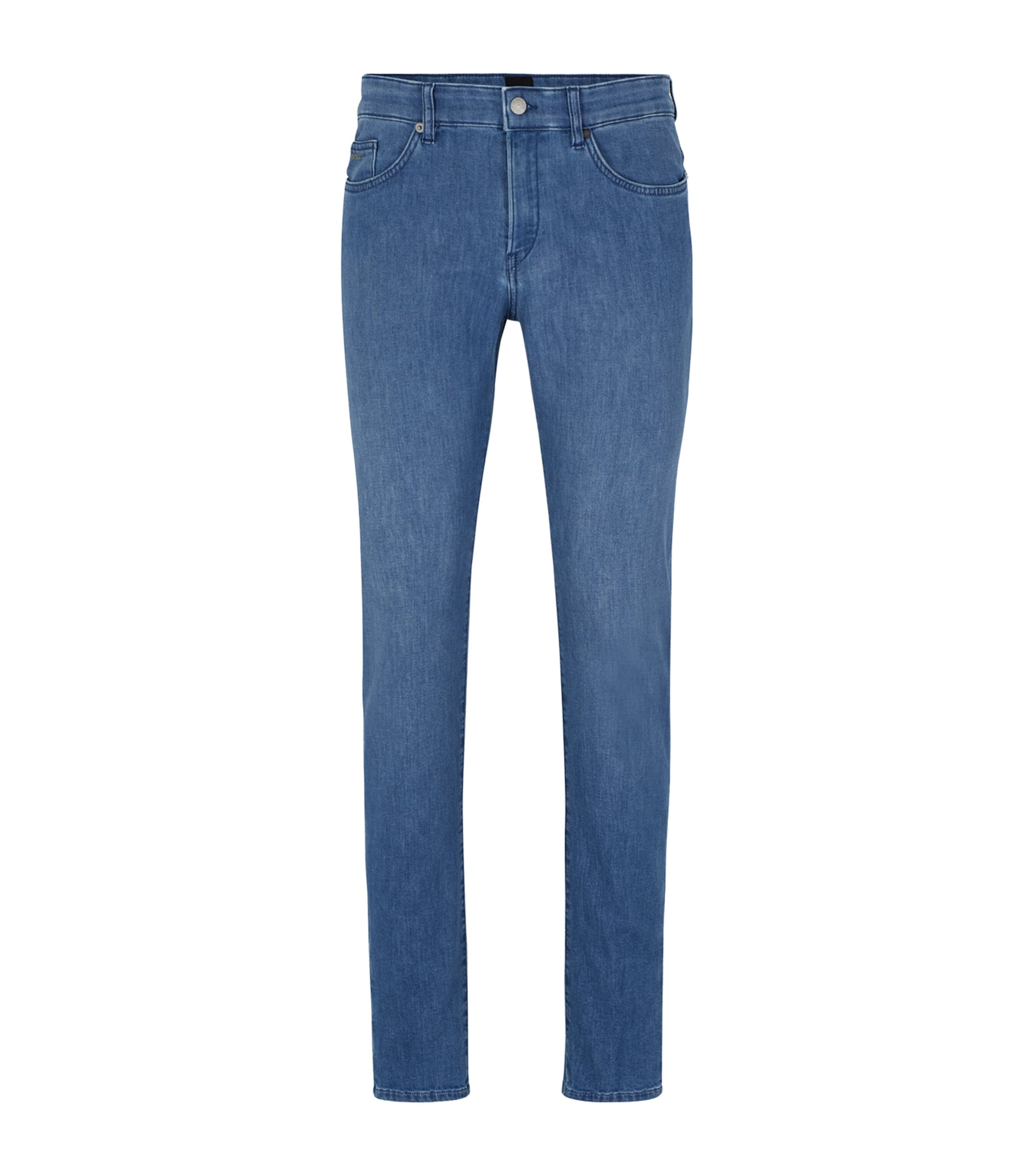 Shop Hugo Boss Slim-fit Jeans In Turquoise