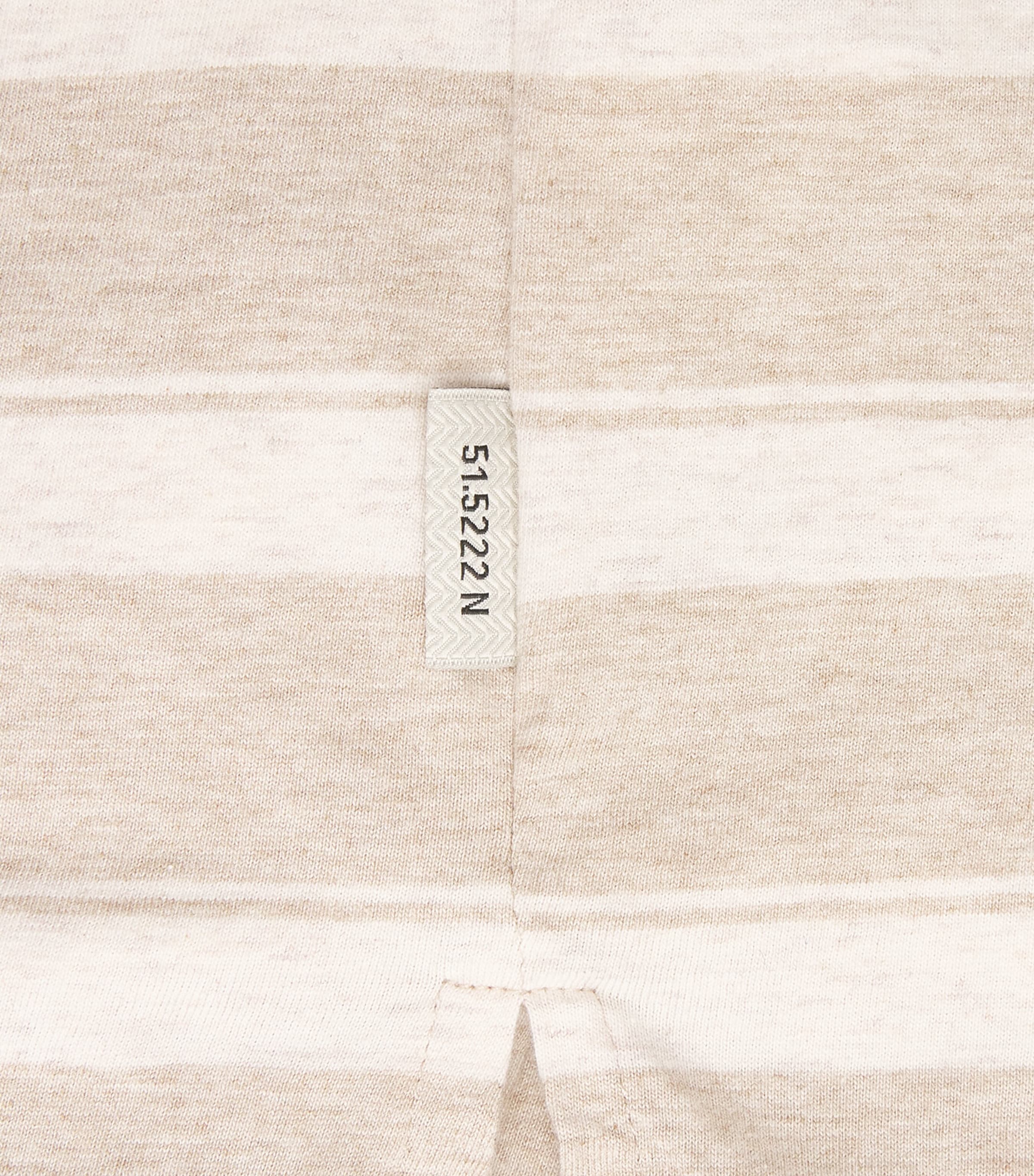 Oliver Spencer Mens Cotton Box T-Shirt Sand Image 6