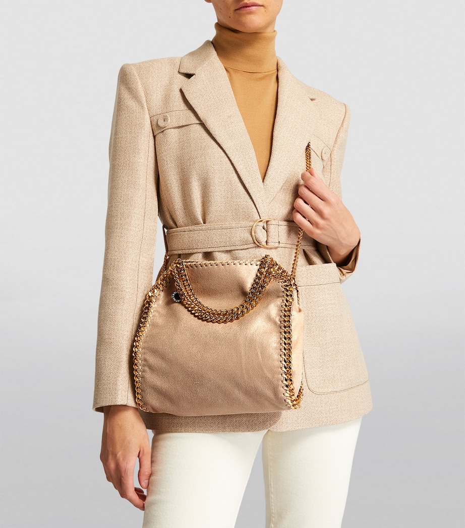 Mini Falabella Tote Bag 9300 BUTTER CREAM Image 3