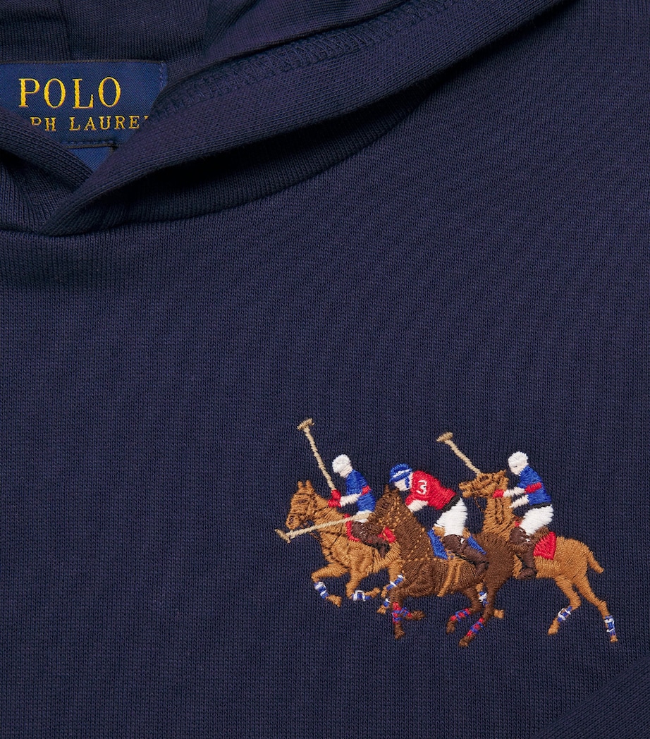 Cotton-Blend Hoodie (2-7 Years) NAVY Image 3