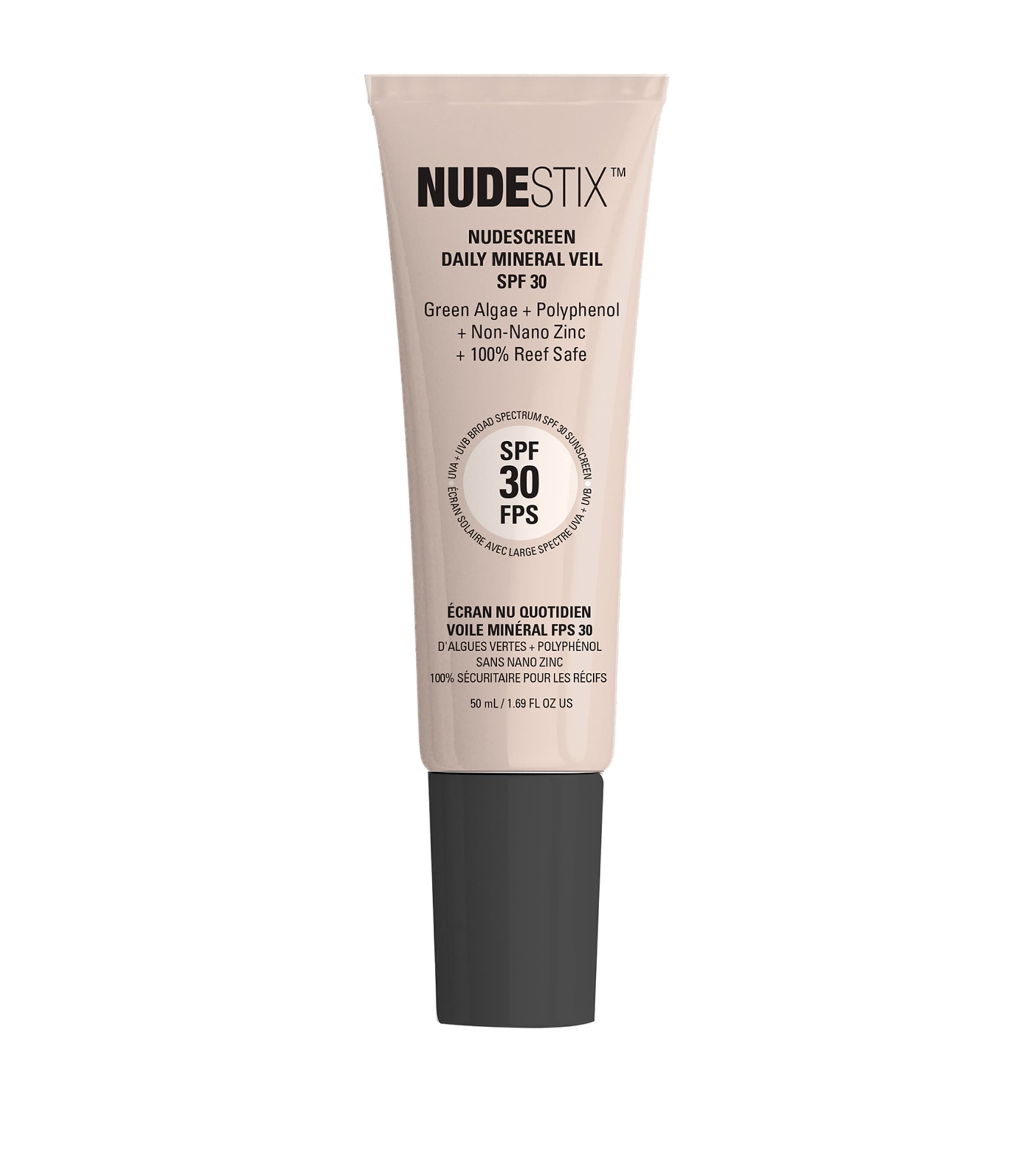 Nudestix Nudescreen Daily Mineral Veil Spf 30 In White