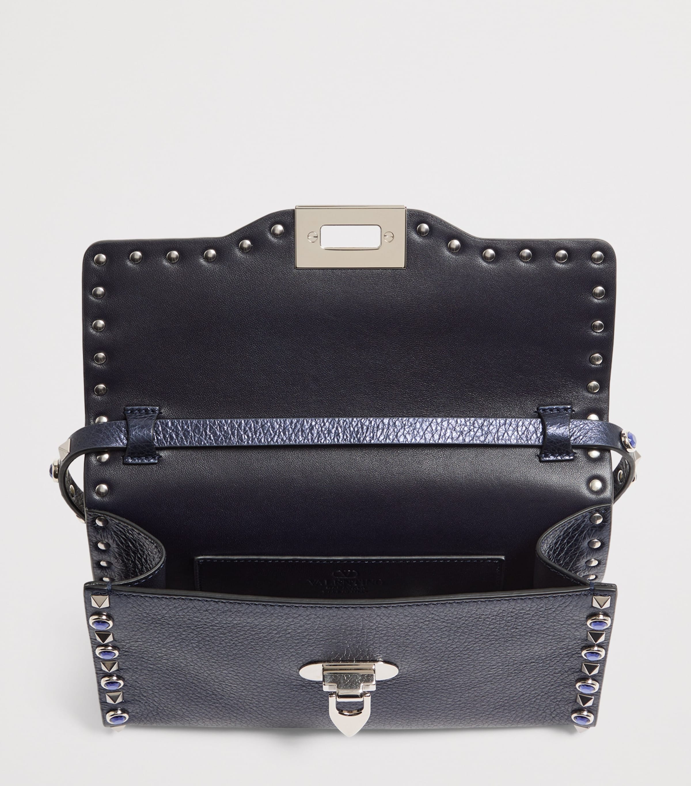 Valentino Garavani Calfskin Rockstud Spike Shoulder Bag Image 5