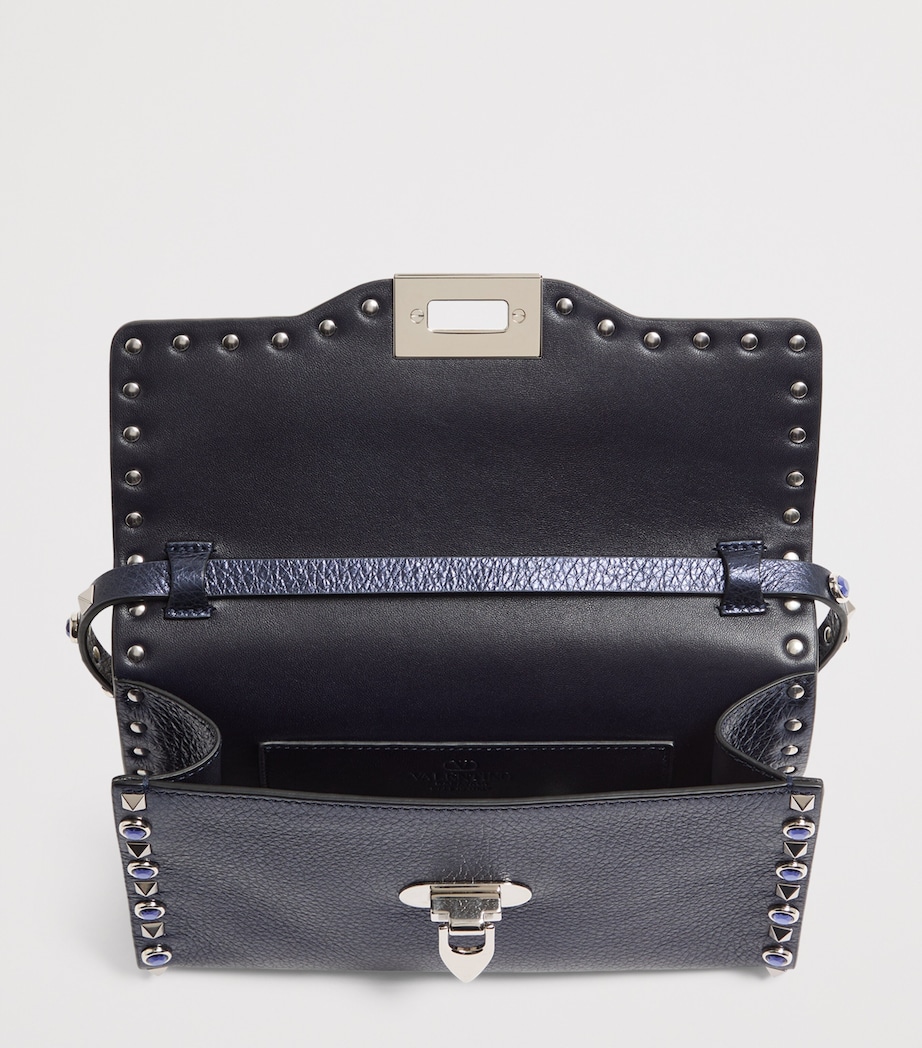Valentino Garavani Calfskin Rockstud Spike Shoulder Bag Image 5