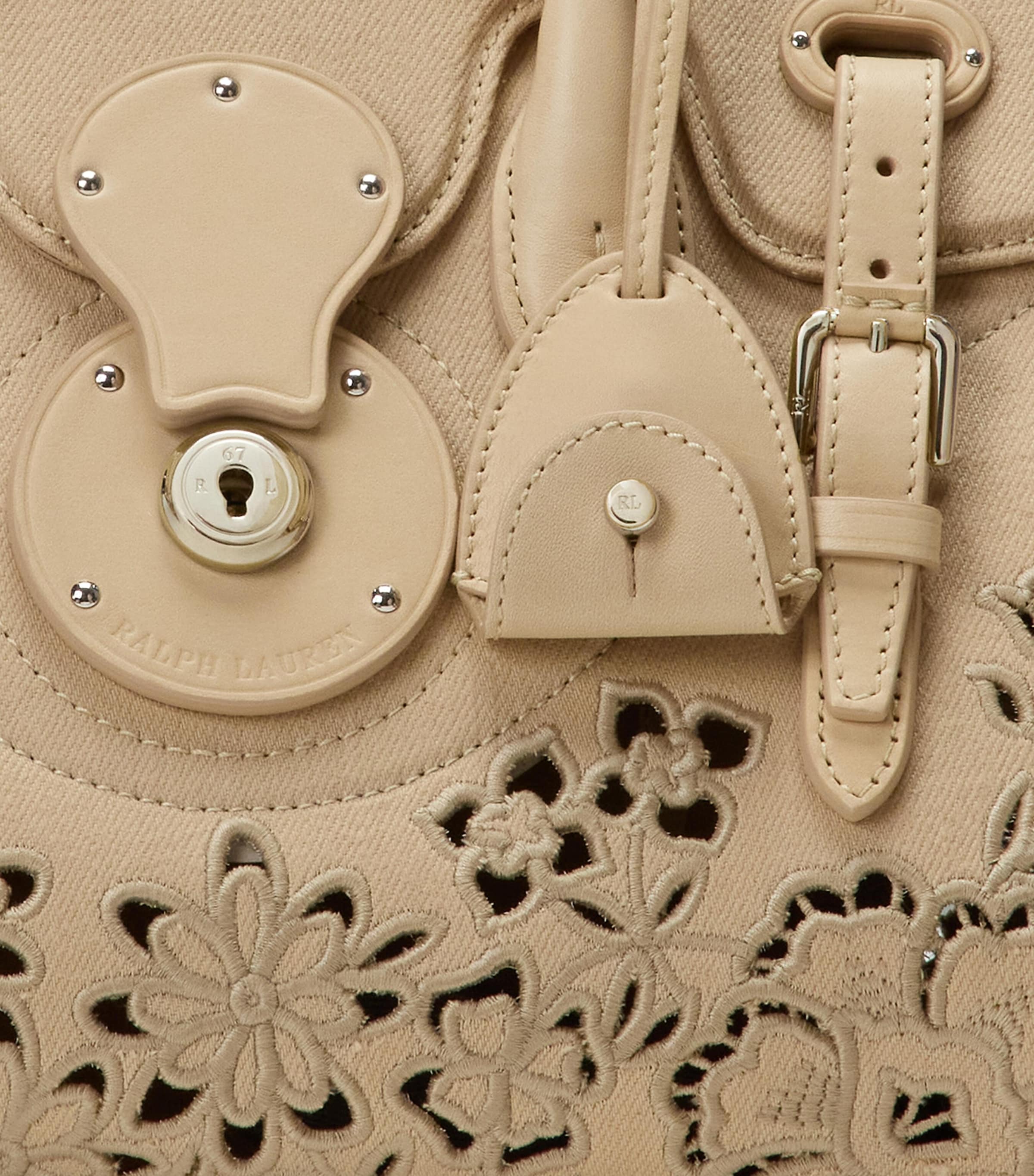 Canvas Soft Ricky 27 Top-Handle Bag LIGHT SAND Image 4