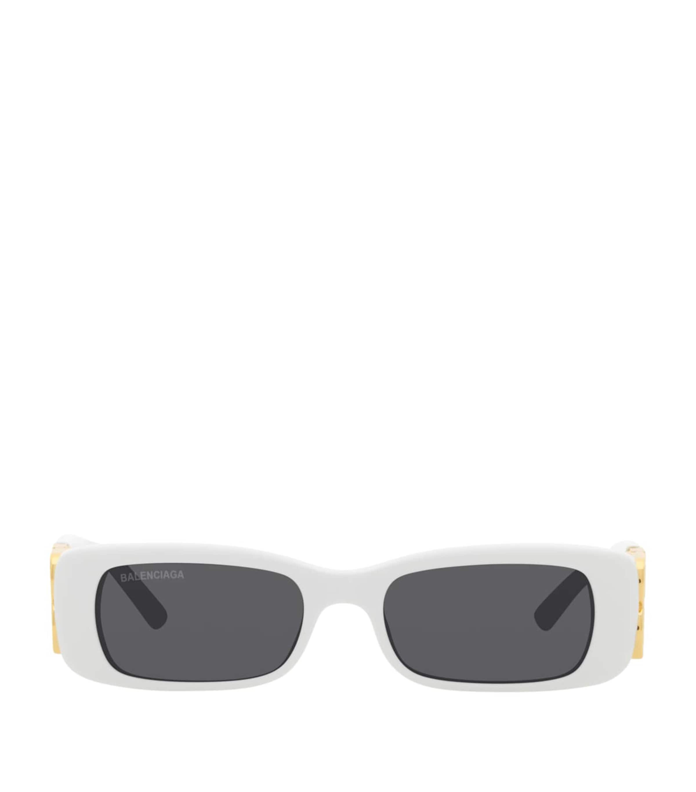 Balenciaga Acetate 6e000253 Sunglasses In White