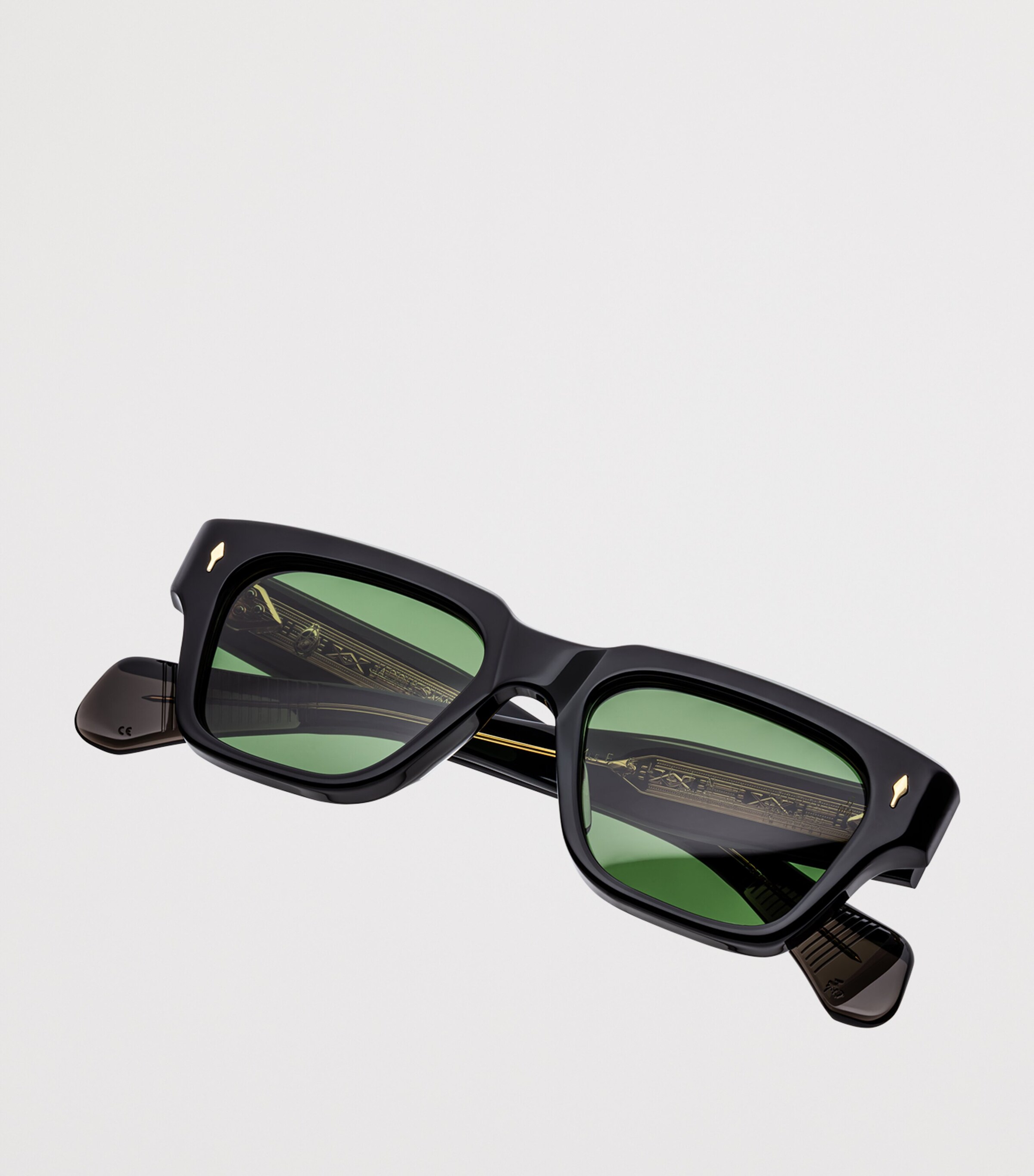 Jacques Marie Mage Acetate Fellini Sunglasses Emerald Image 3