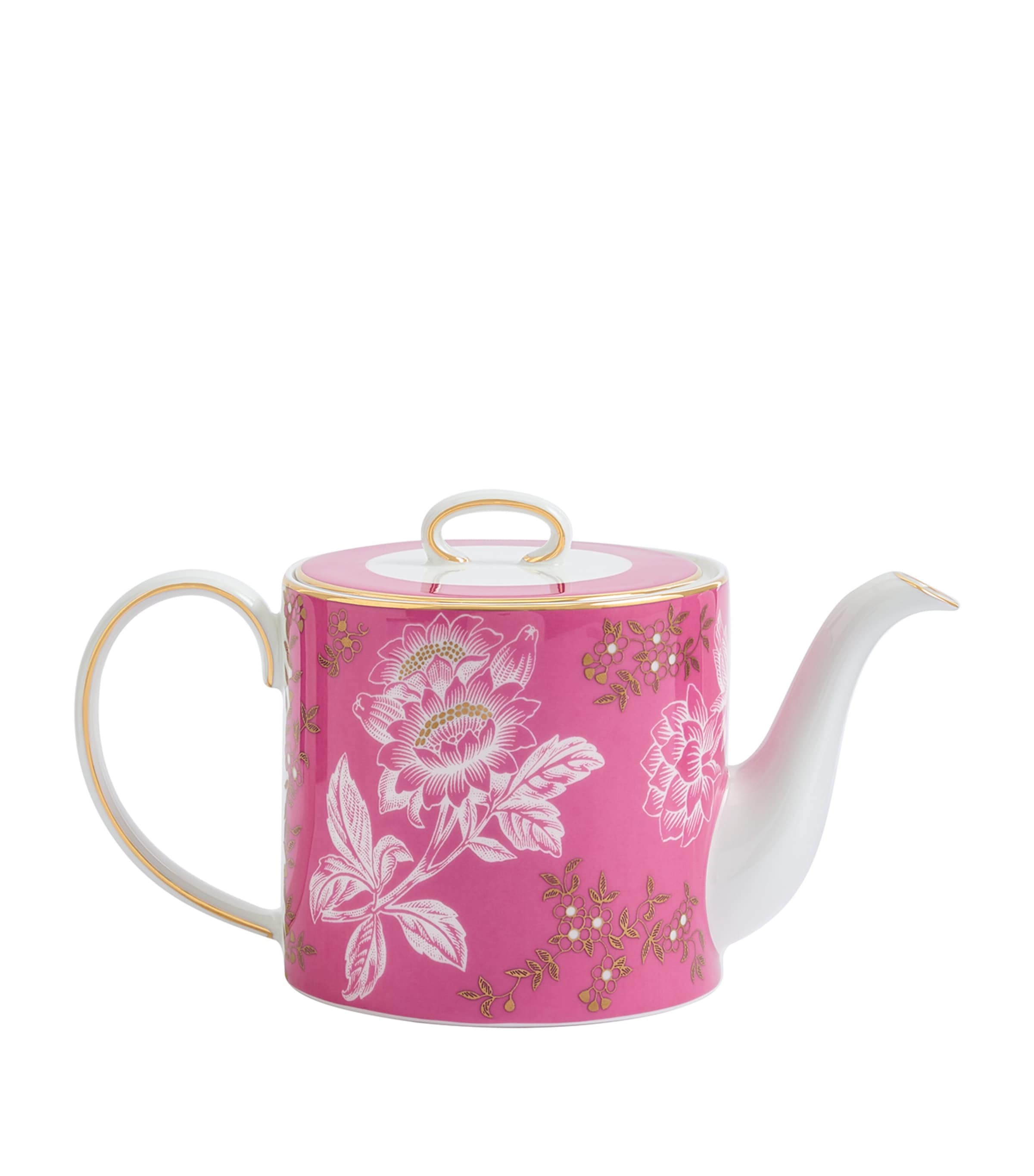 Wedgwood Wonderlust Pink Tonquin Teapot (500ml) Pink Image 3