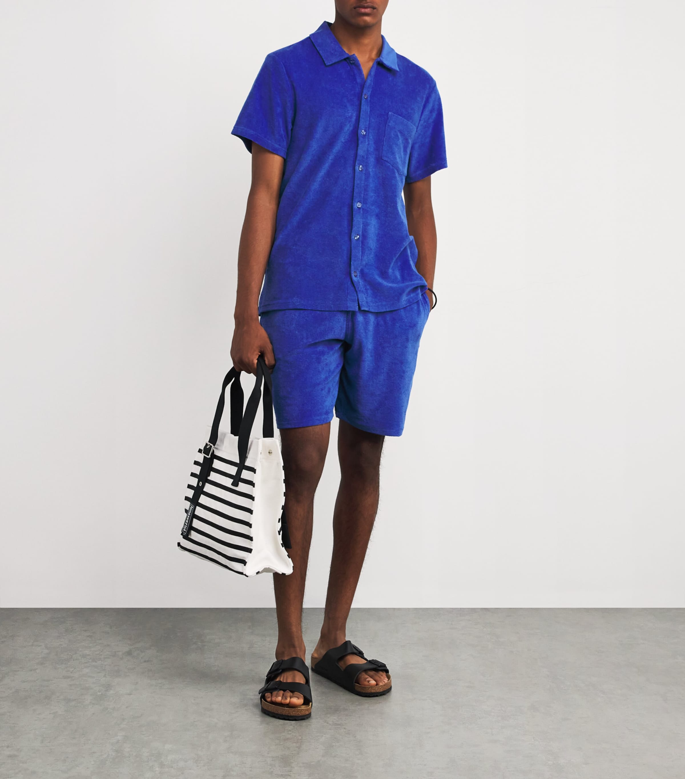 Cotton-Blend Terry Charli Shirt 613-MARRAKECH Image 2