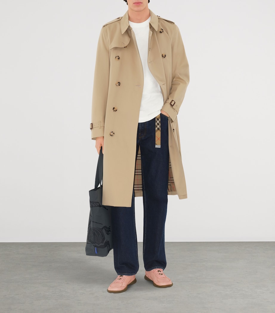 Long Kensington Heritage Trench Coat HONEY Image 2