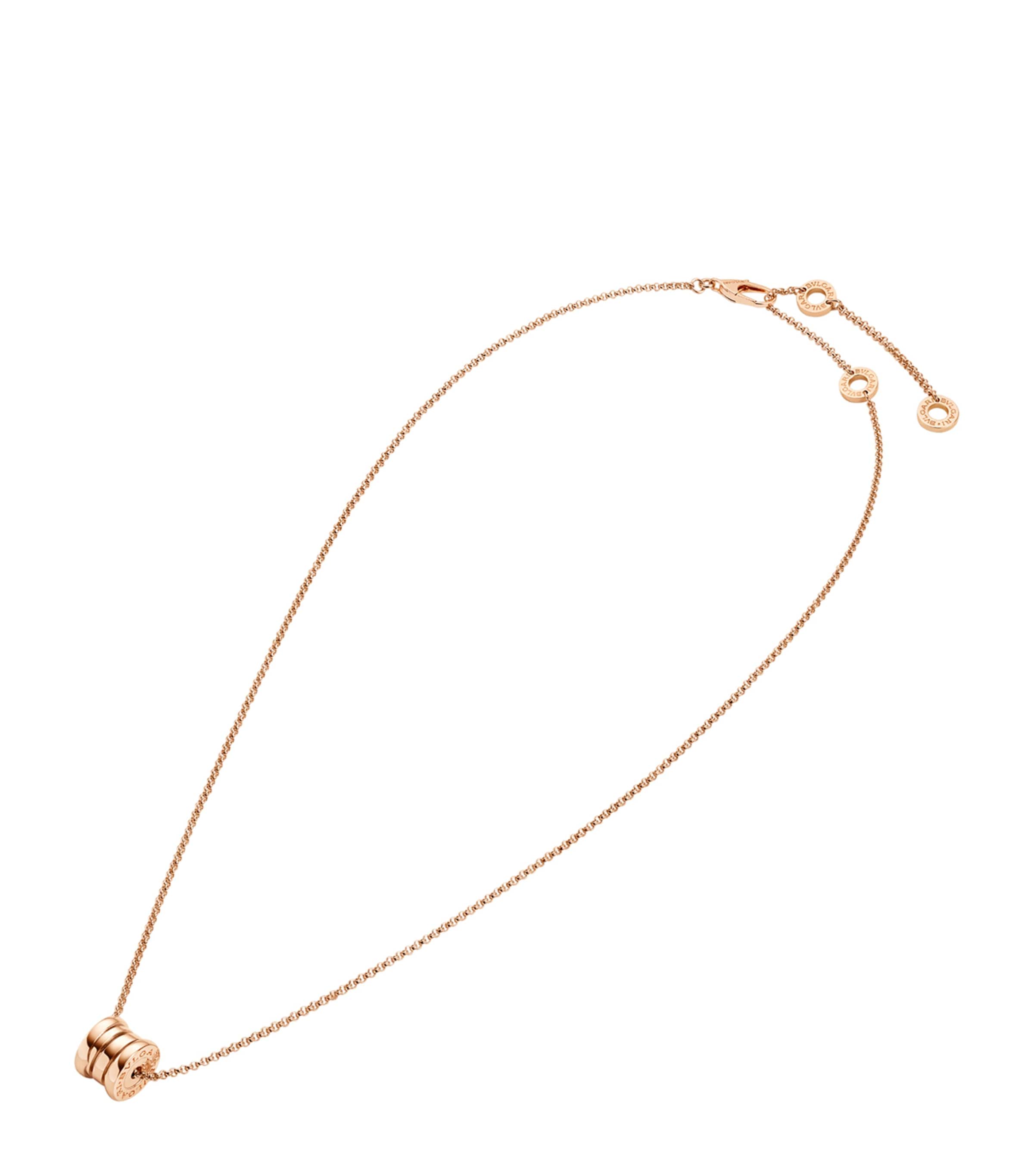 Bvlgari Rose Gold B. Zero1 Necklace