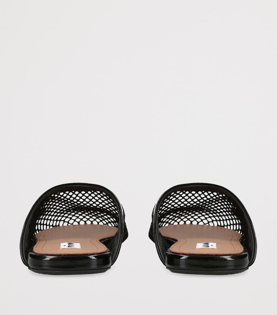Alaïa Fishnet Mules Black Image 2