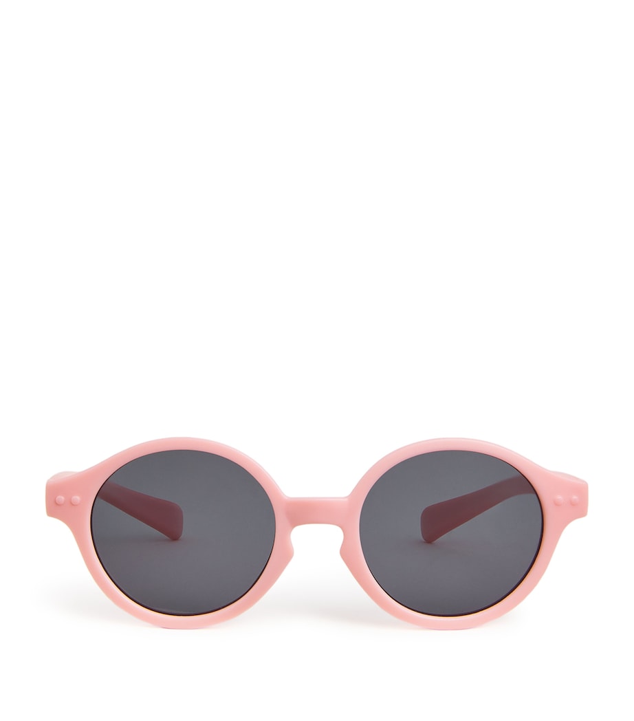Round Sunglasses PASTEL PINK Image 1