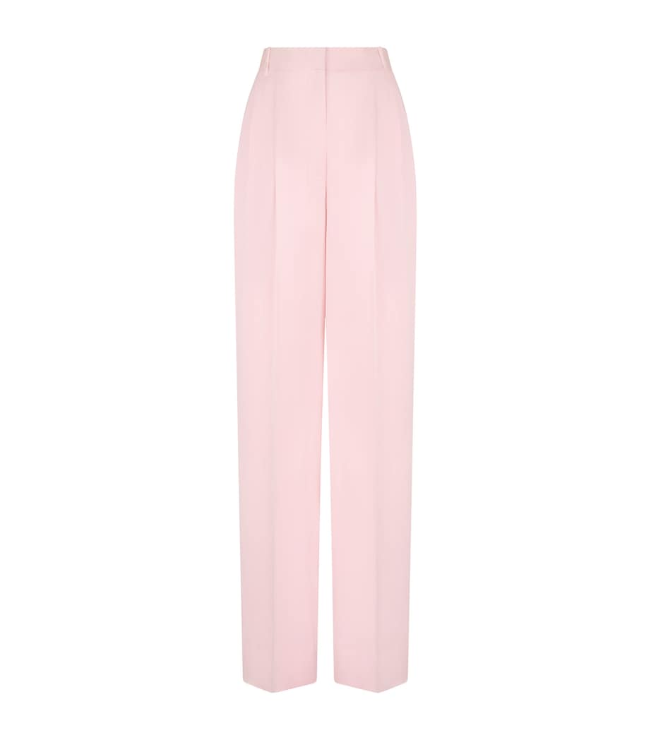 TOM FORD Womens Satin Tailored Trousers Pca Image 1
