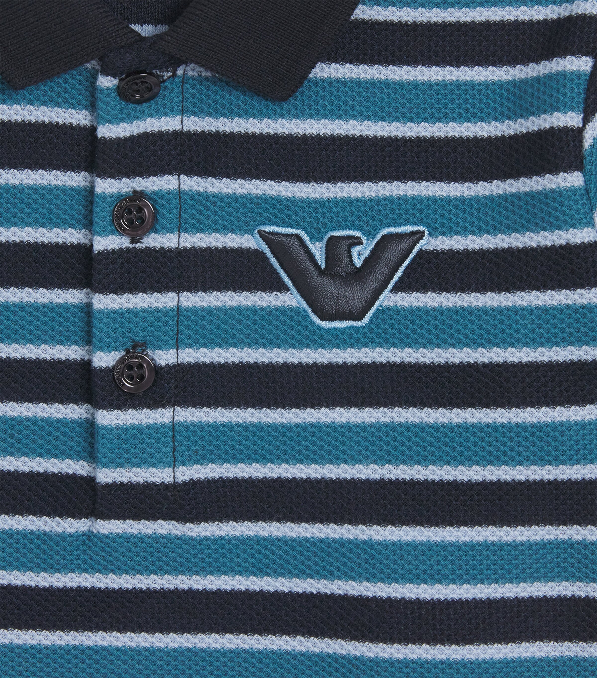 Stripe Logo Polo Shirt (6-36 Months) UB118 / 16-4016 TCX/ Image 3