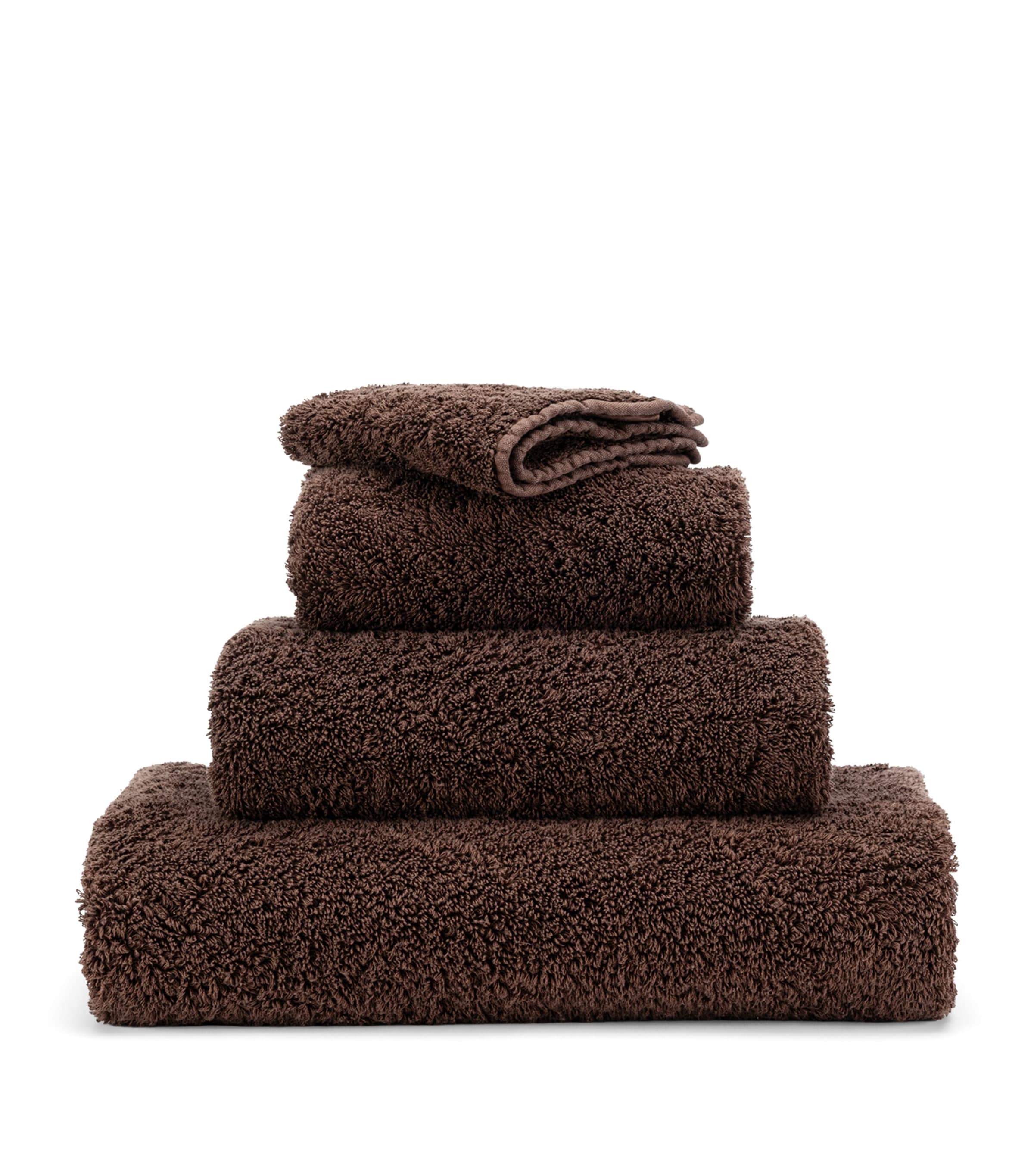 Abyss & Habidecor Egyptian Cotton Super Pile Bath Sheet (105cm x 80cm) Mustang Image 1